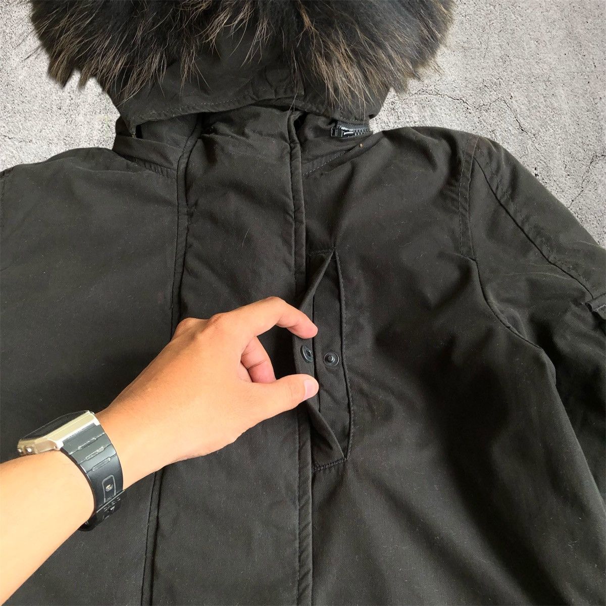 Japanese Brand 2000s Rodeo Crown Goa Apocalypse Style Jacket Fur Ziphoodie Size US M / EU 48-50 / 2 - 7 Thumbnail