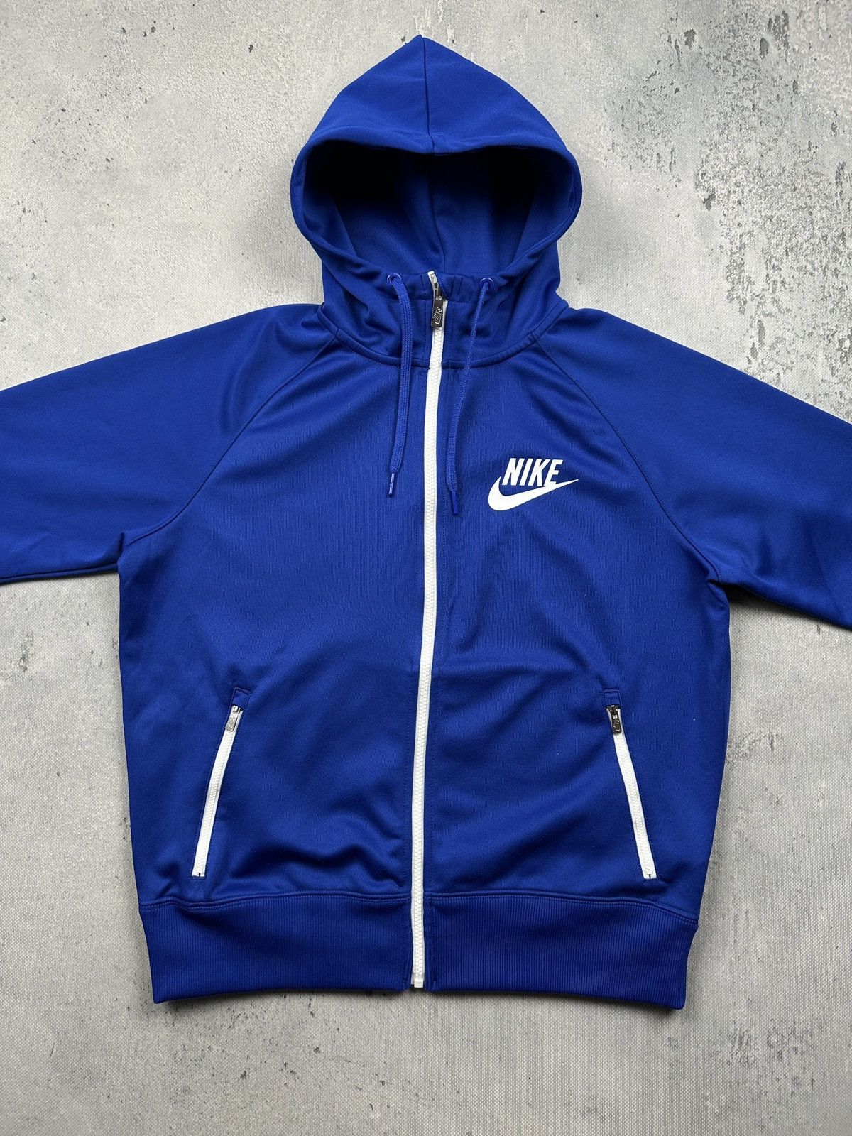 Nike Nike Sportswear Full Zip Hoodie Blue Tech Fleece Style Size US M / EU 48-50 / 2 - 6 Thumbnail