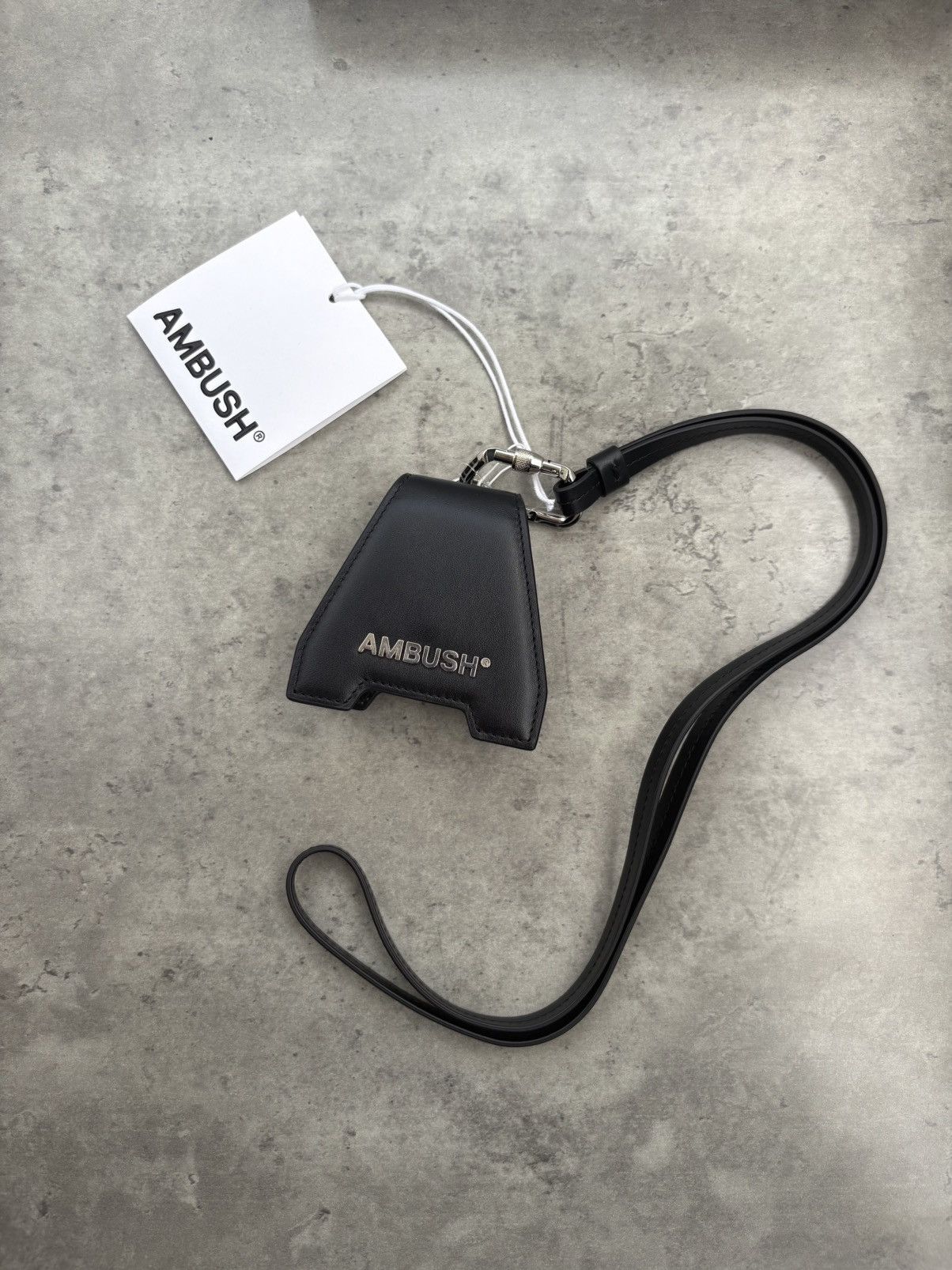 Ambush Design Ambush AirPods case calf leather black full set Size ONE SIZE - 2 Thumbnail