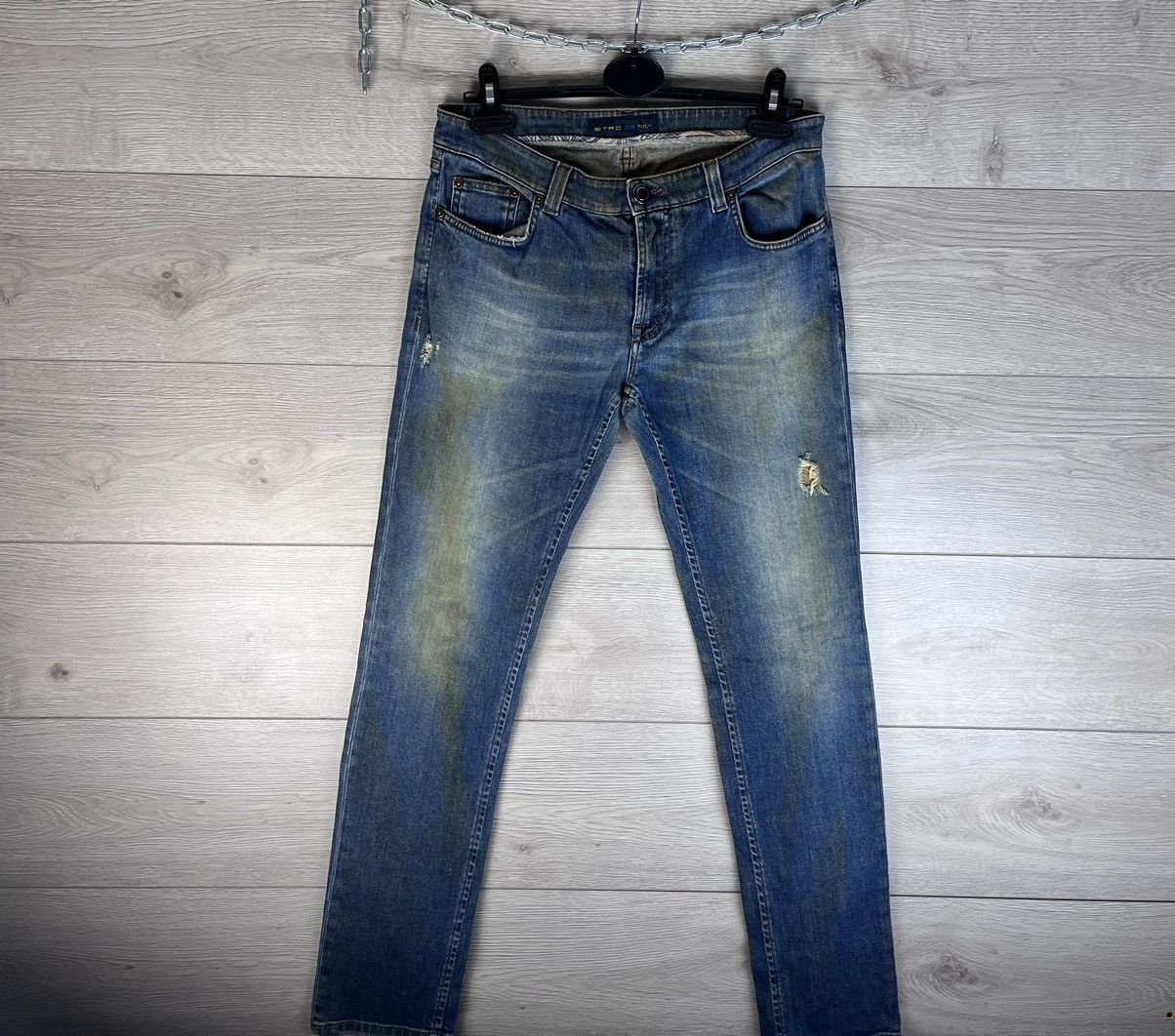 Etro Men's luxury jeans Etro Malano size 32 made in Italy 🇮🇹 Size US 32 / EU 48 - 1 Thumbnail