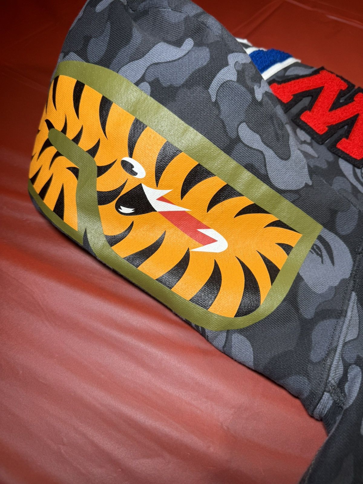 Bape Bape Aoyama Camo Shark Full Zip Hoodie Size US L / EU 52-54 / 3 - 9 Thumbnail