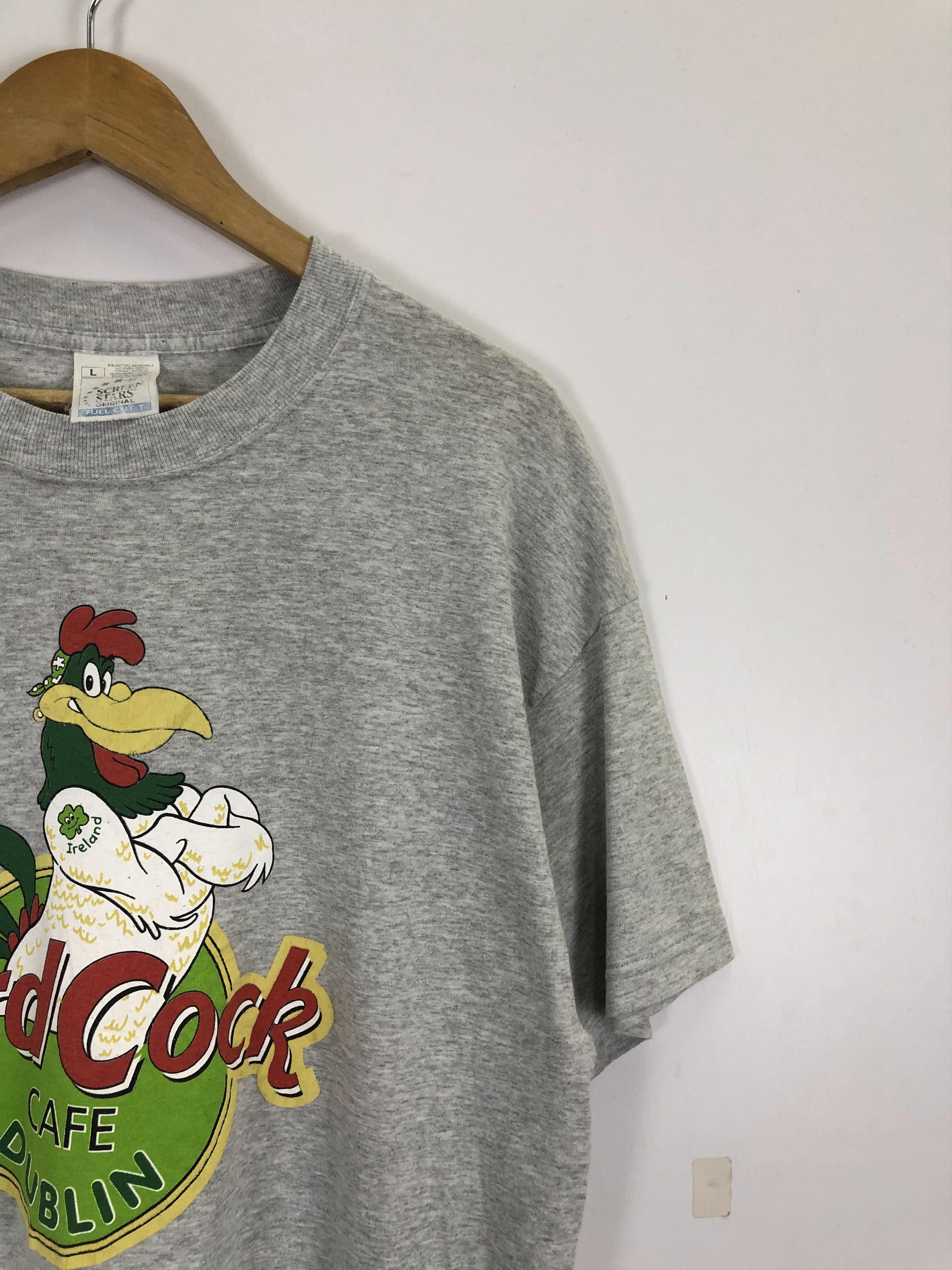 Hard Rock Cafe × Vintage 90s Vintage Hard Rock Cafe Dublin Ireland Tee TA0369 Size US L / EU 52-54 / 3 - 9 Thumbnail