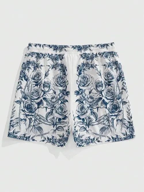 Japanese Brand Print Y2k Shorts DRIP summer Size US 36 / EU 52 - 4 Thumbnail