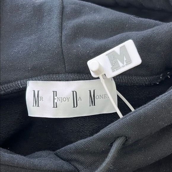 Other Black Hoodie by Mr. Enjoy Da Money Money is Paper Kangaroo P Size US M / EU 48-50 / 2 - 4 Thumbnail