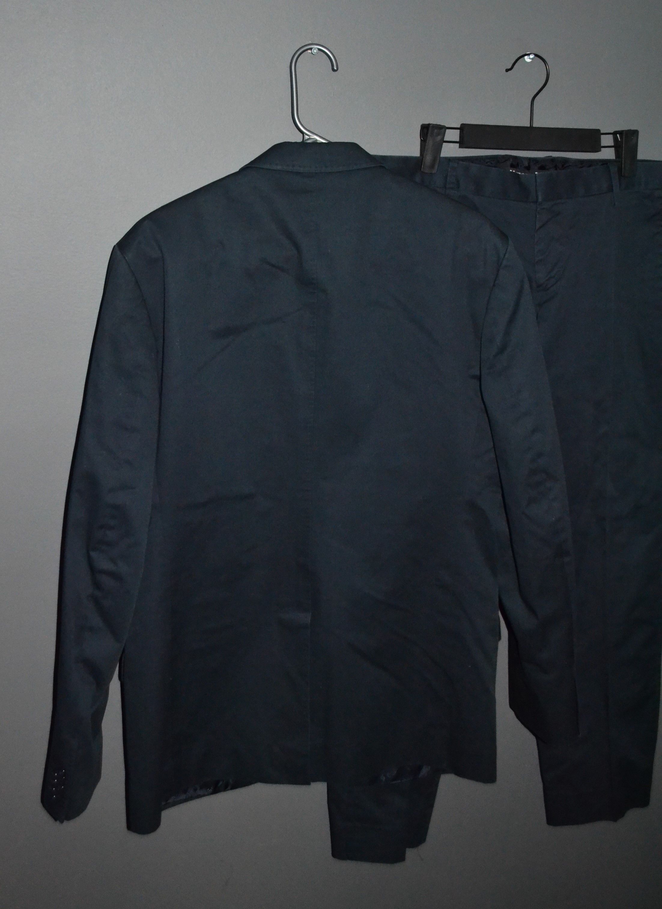 Dolce & Gabbana Dolce & Gabbana 1 Button Cotton Dark blue Suit Men's 54 Size US L / EU 52-54 / 3 - 10 Thumbnail
