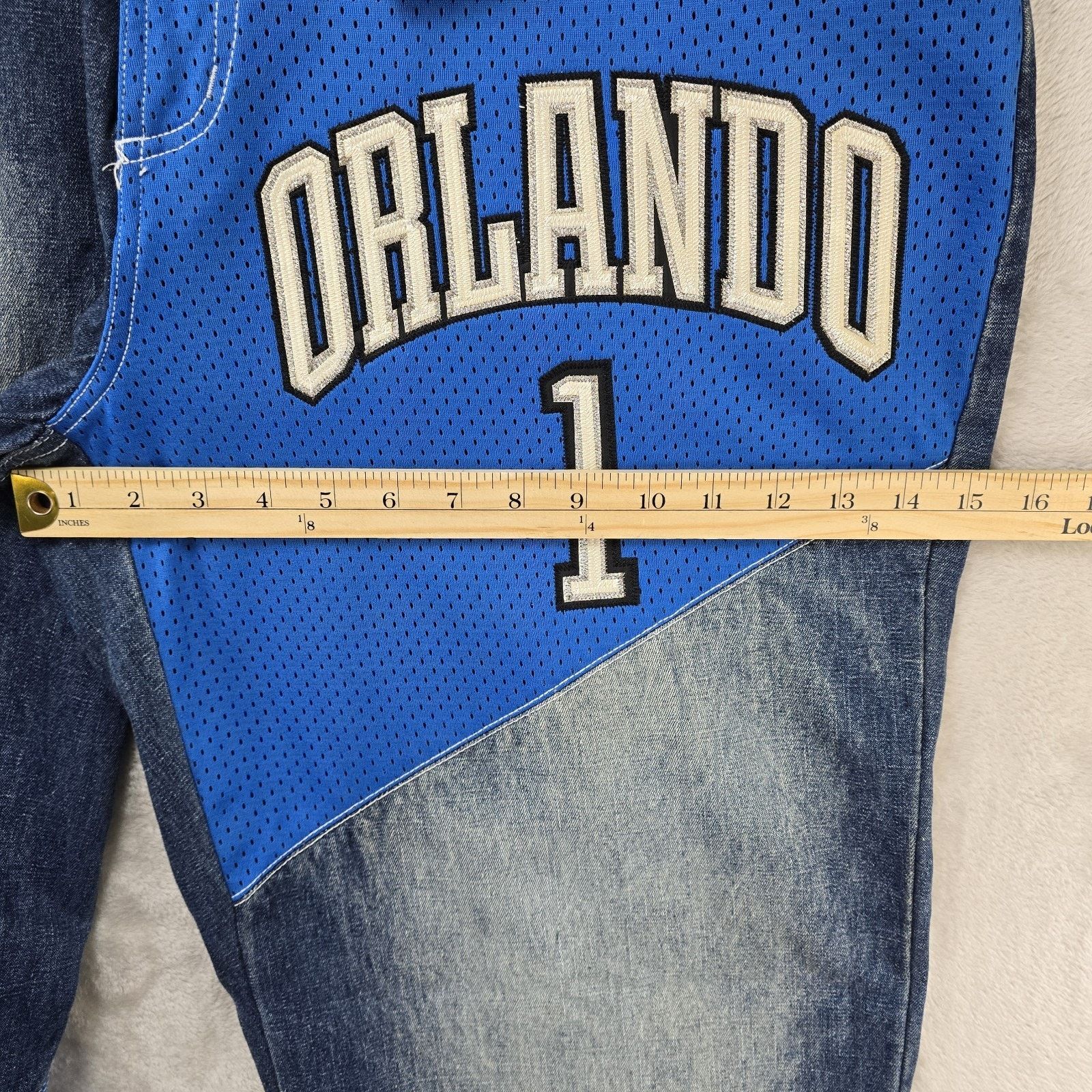 Other NBA UNK Jeans 38x33 Tracy Mcgrady Orlando Magic Baggy Y2K Size US 38 / EU 54 - 16 Thumbnail