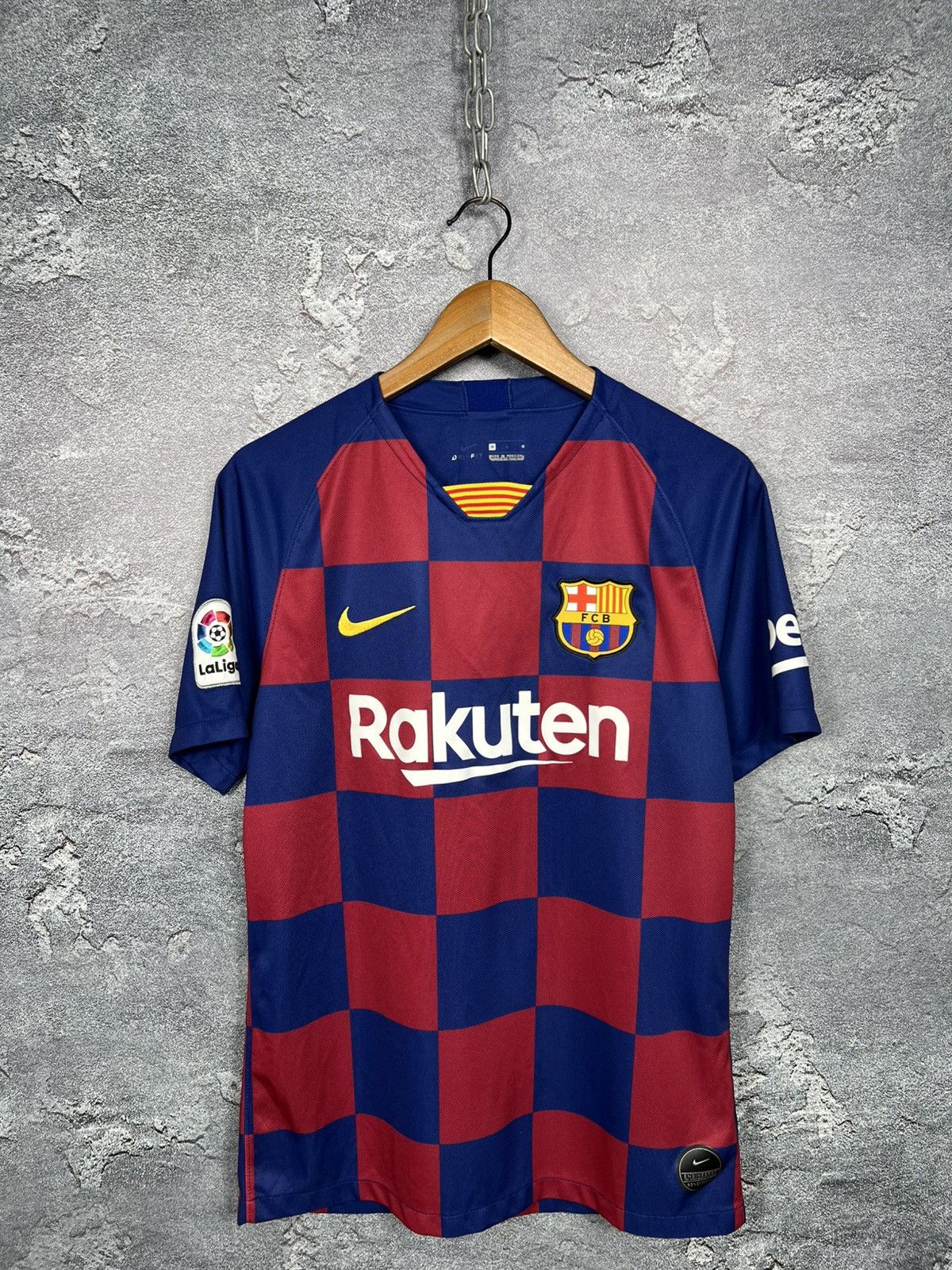 Nike Nike Barcelona 2019/20 Home Jersey T-shirt Size M Size US M / EU 48-50 / 2 - 2 Thumbnail