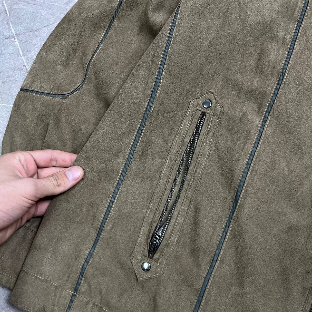 Japanese Brand Vitnage Y2K Avant Gard Leather Jacket Opium Rare 90s Casual Size US XXL / EU 58 / 5 - 4 Thumbnail