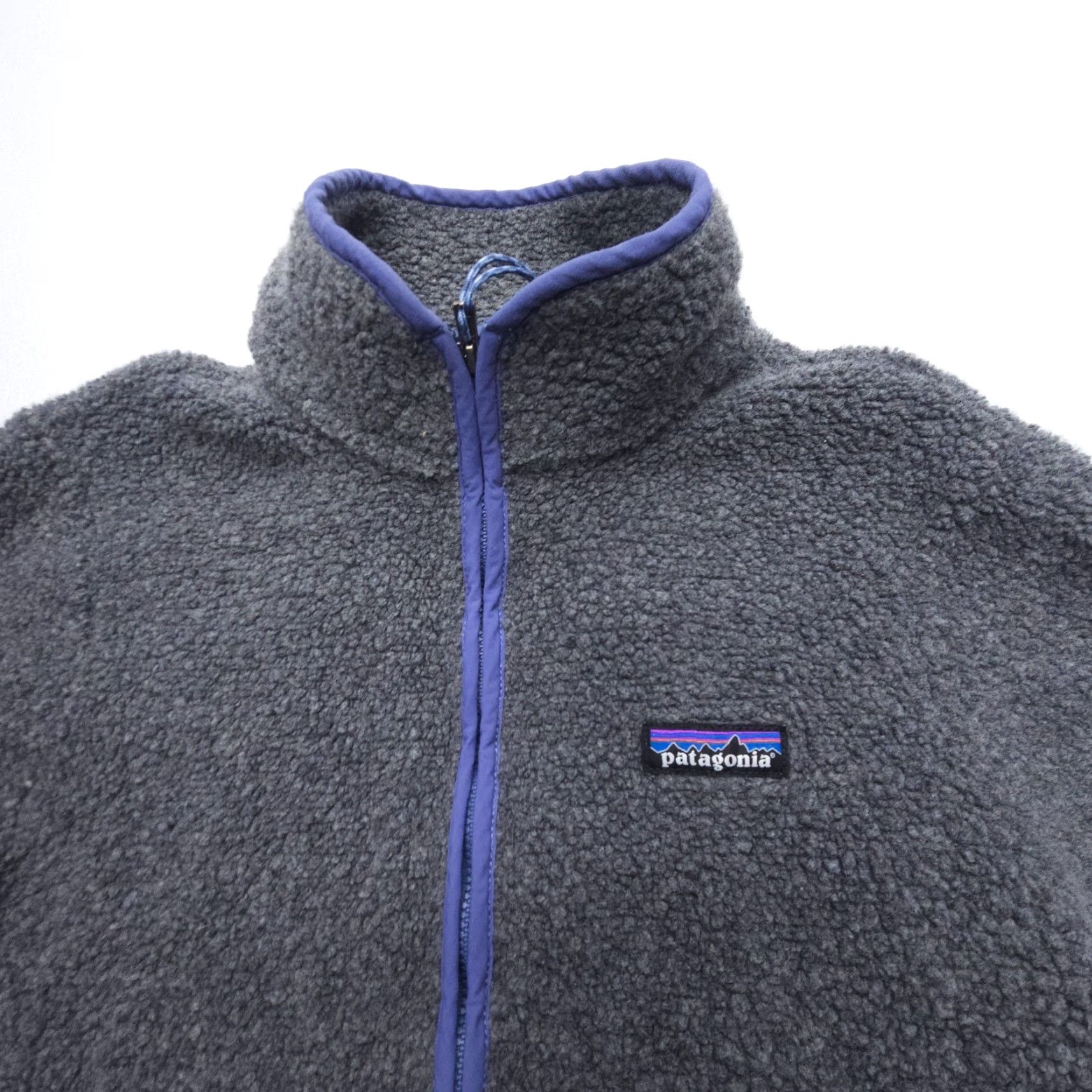 Patagonia Patagonia Reclaimed Fleece Jacket Womens XS Gray Solid Logo Zip Jacket Size XS / US 0-2 / IT 36-38 - 6 Thumbnail