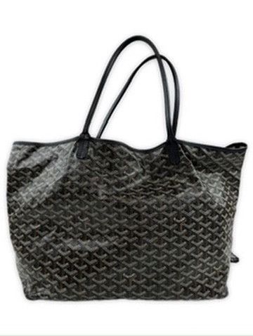 Goyard Goyard Noir Saint Louis GM Monogram Hand Painted Tote Bag Size ONE SIZE - 5 Thumbnail