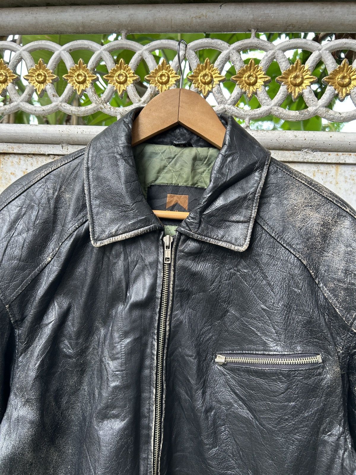 Marlboro Vintage Marlboro Lamb Leather Jacket Bomber Size US M / EU 48-50 / 2 - 4 Thumbnail