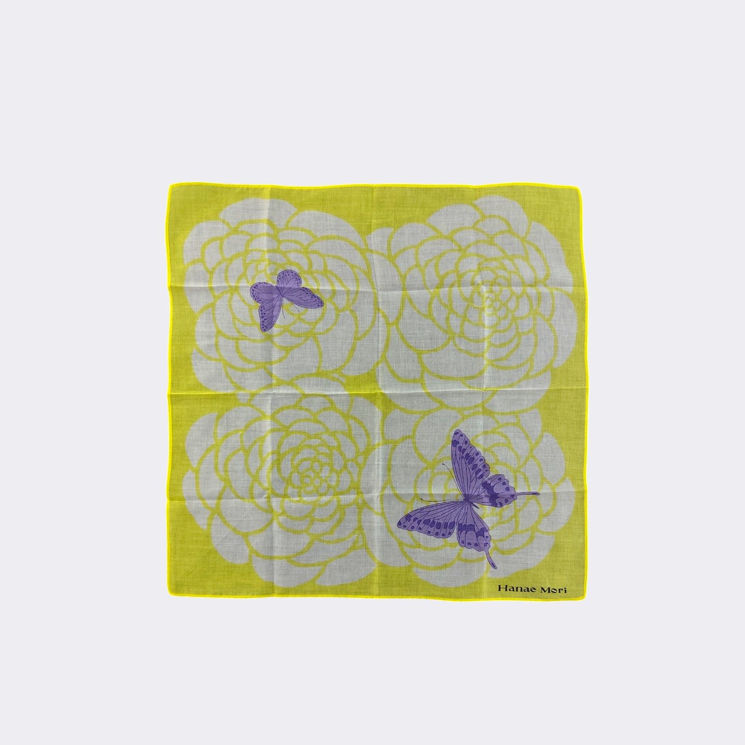 Hanae Mori Vintage Hanae Mori Handkerchief Neckerchief Bandana H447I Size ONE SIZE - 2 Thumbnail