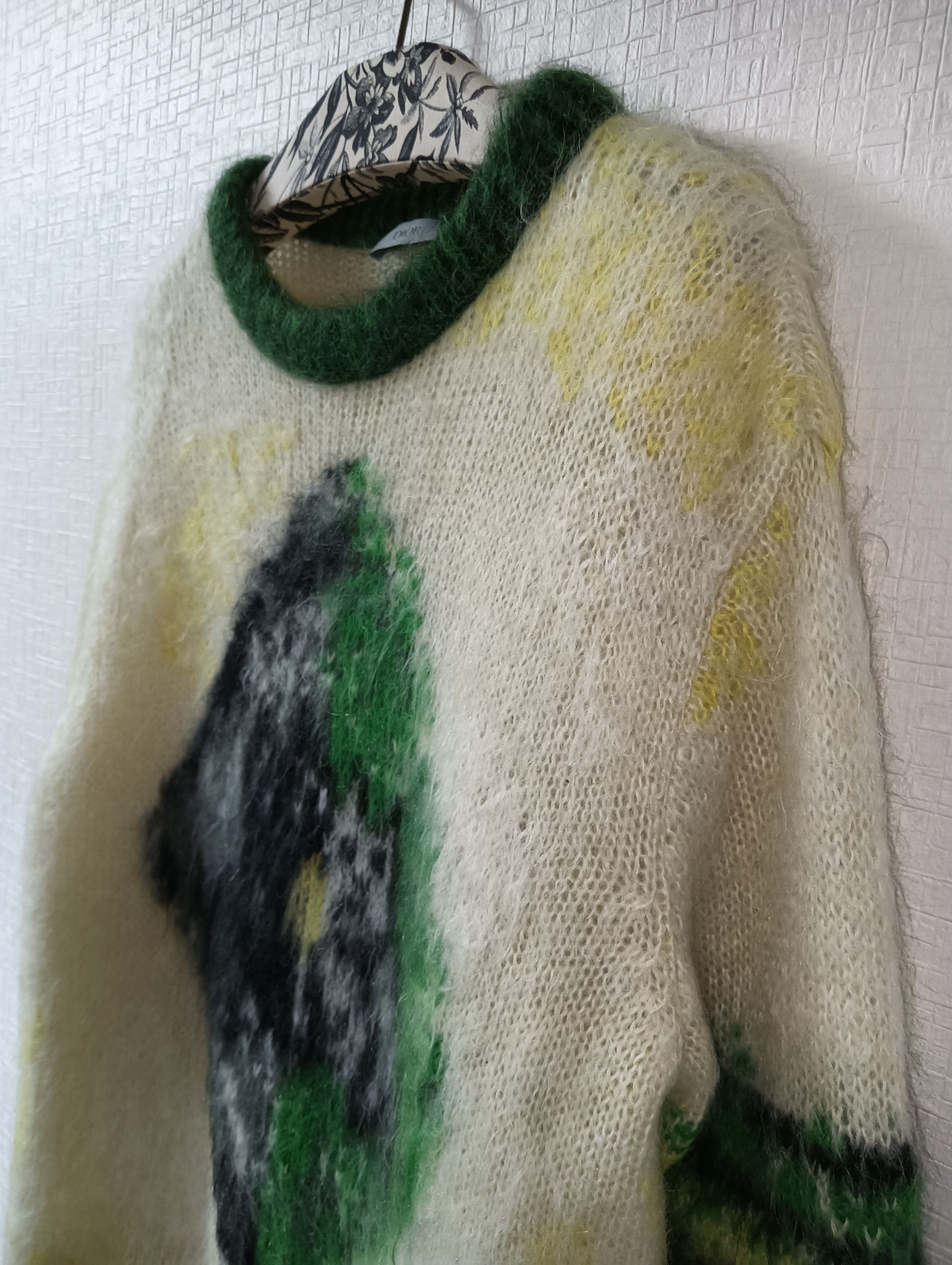 Dior Peter Doig Brushed Mohair Sweater Size US M / EU 48-50 / 2 - 3 Thumbnail
