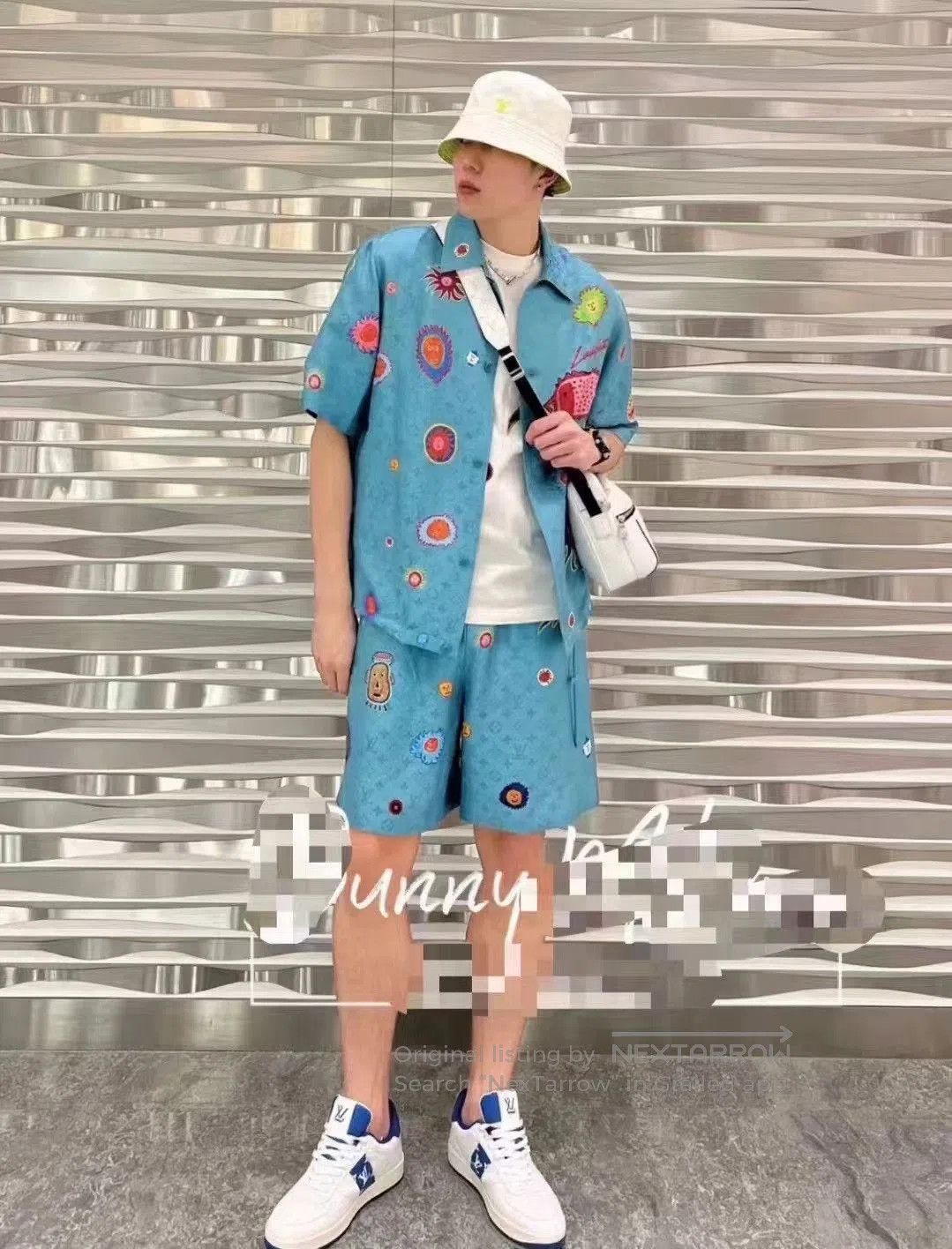 Louis Vuitton LOUIS VUITTON x Yayoi Kusama SS23 Face Print Shorts. Size 33" - 8 Thumbnail