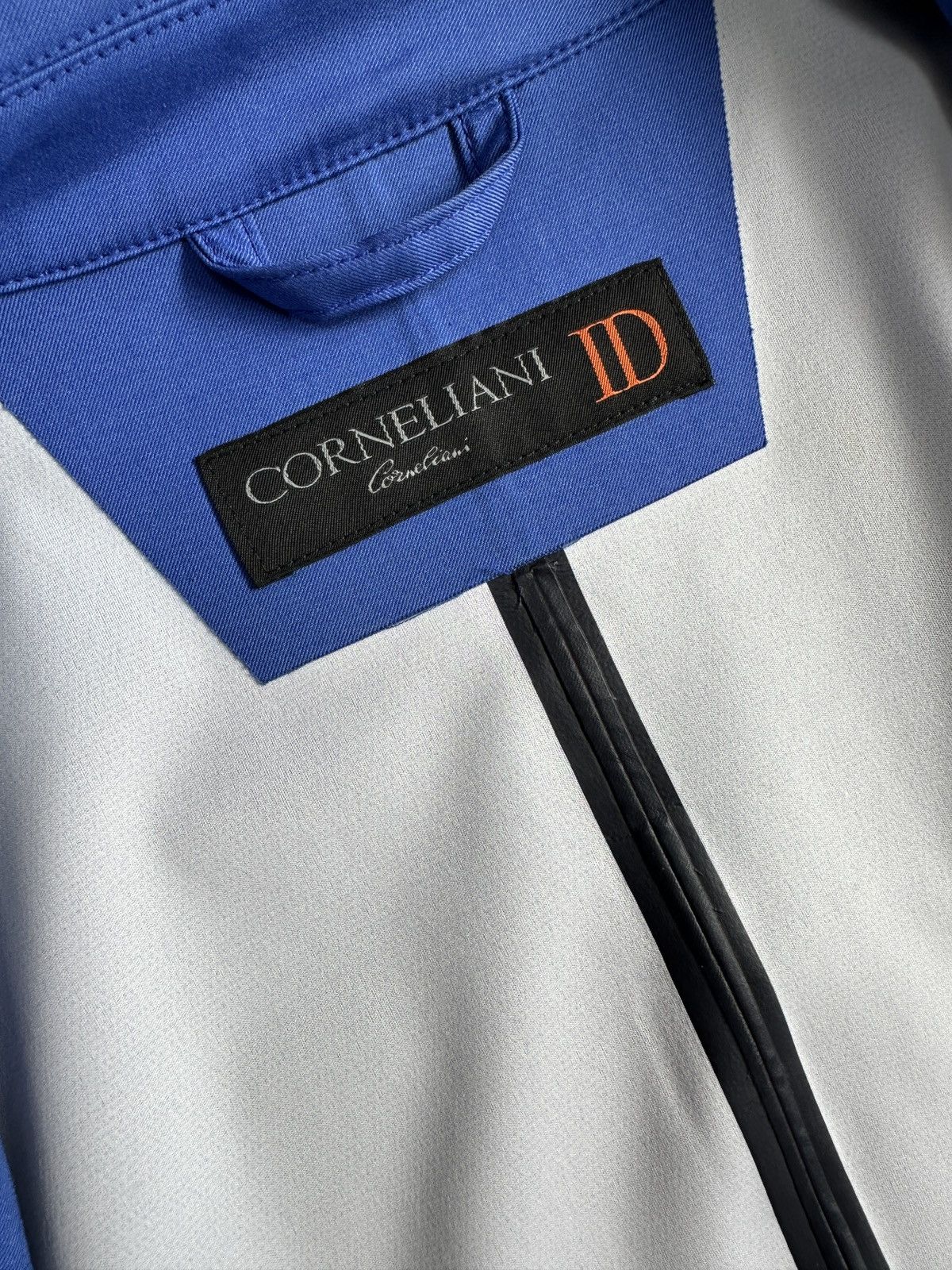 Corneliani CORNELIANI ID Blue Trench Coat Oneforthree Waterproof Jacket Size US S / EU 44-46 / 1 - 4 Thumbnail