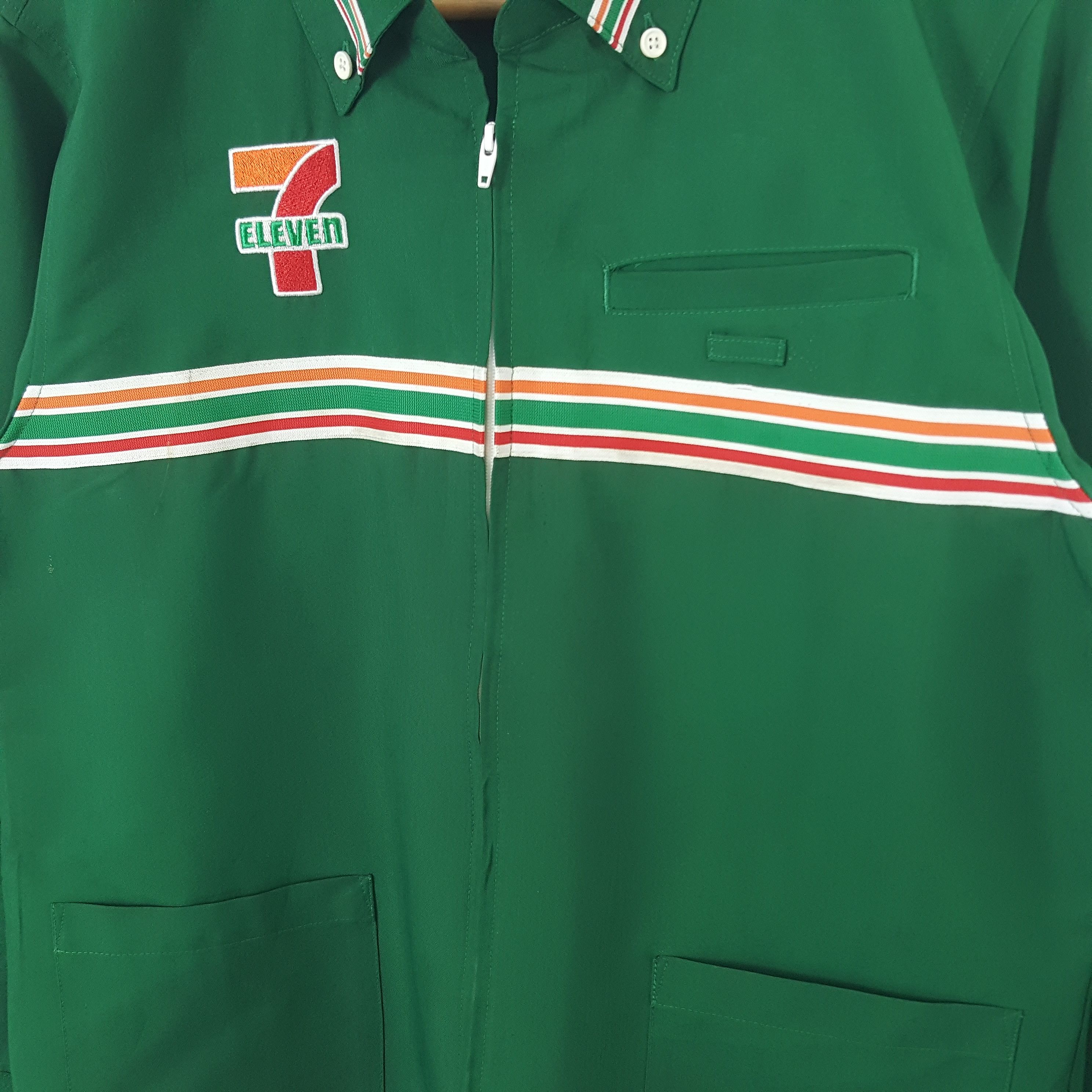 Japanese Brand × Vintage Vintage 7 Eleven Japanese Brand Staff Jacket Size US M / EU 48-50 / 2 - 4 Thumbnail