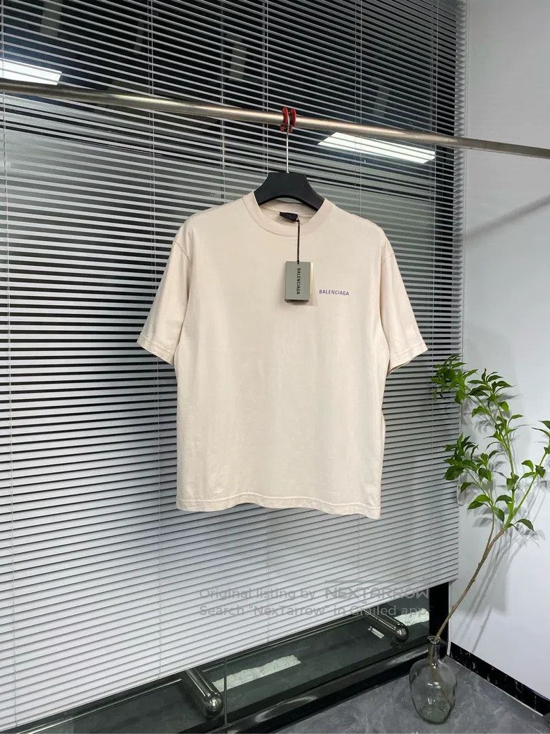 Balenciaga Balenciaga Short-sleeved T-shirt with letter print logo, l Size US XS / EU 42 / 0 - 2 Thumbnail