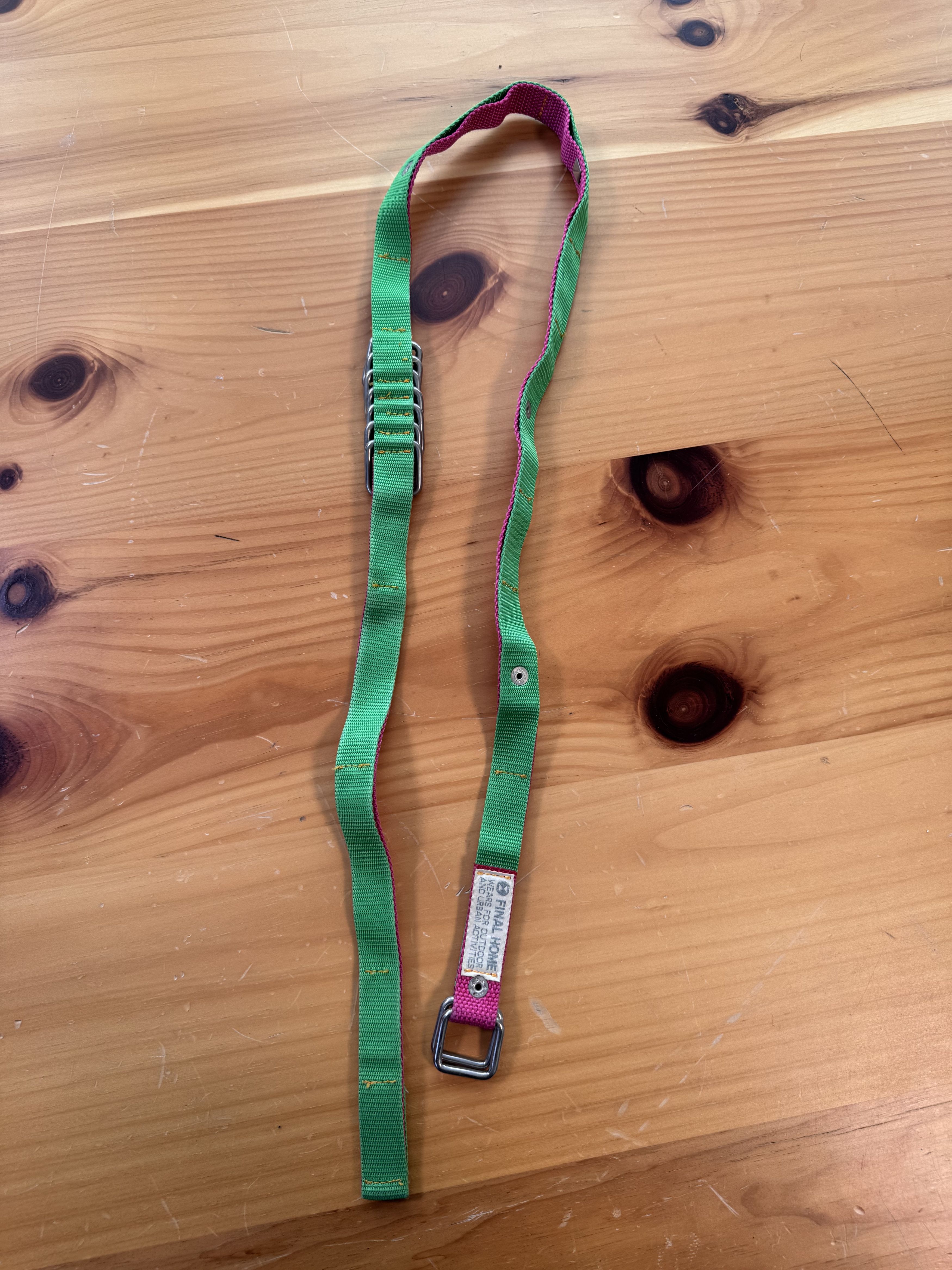 Final Home 2000's Rare Final Home Reversible Belt Size ONE SIZE - 8 Thumbnail