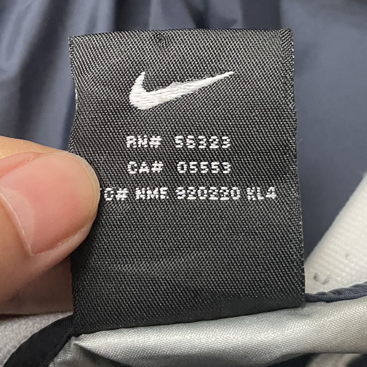 Nike Vintage Brand Nike Nylon Sweatshirt 2000s Size US XL / EU 56 / 4 - 12 Thumbnail