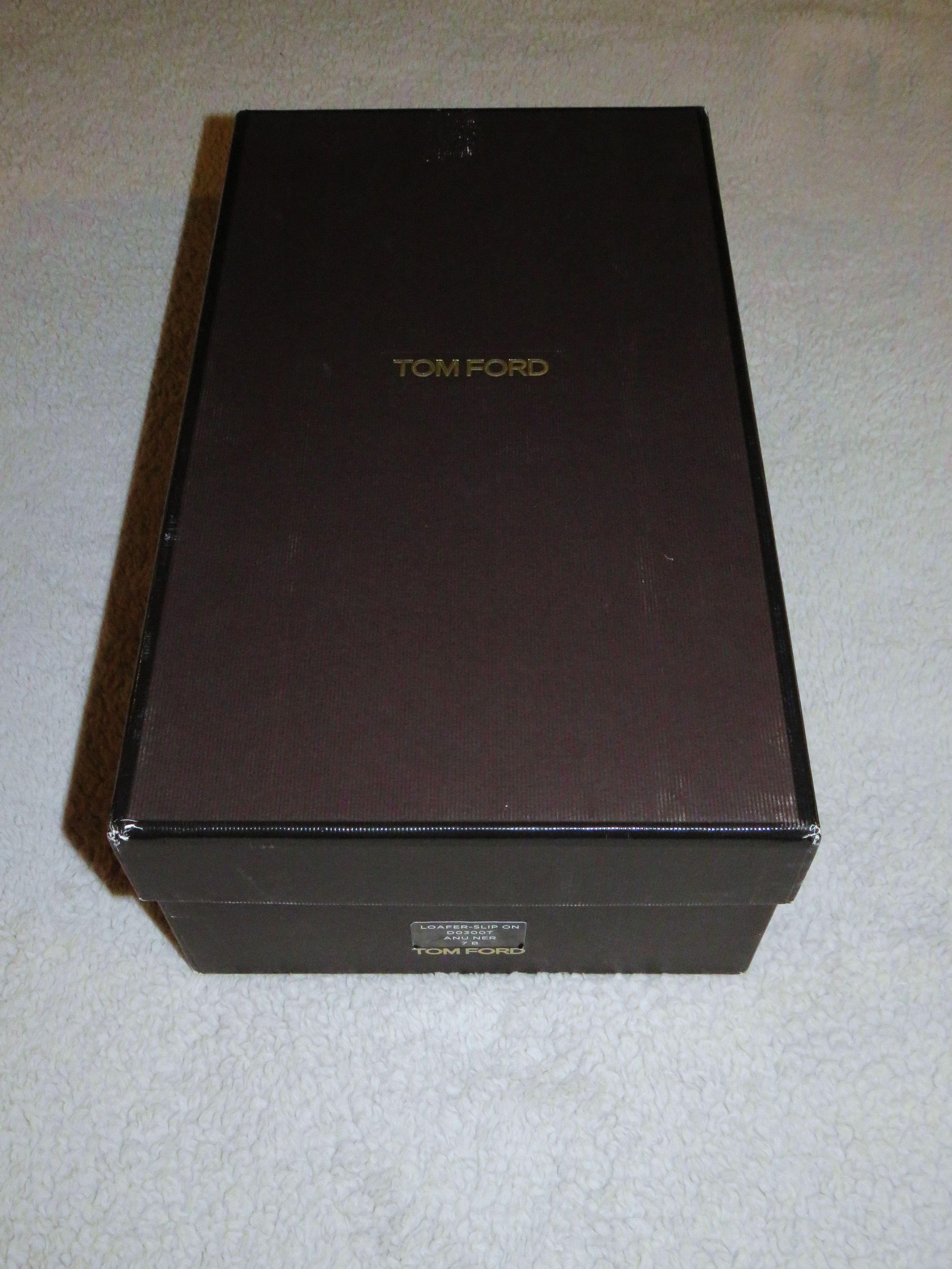 Tom Ford Black Calf Leather Strap Penny Loafers 7 B NWB $2200 Size US 7 / EU 40 - 13 Thumbnail