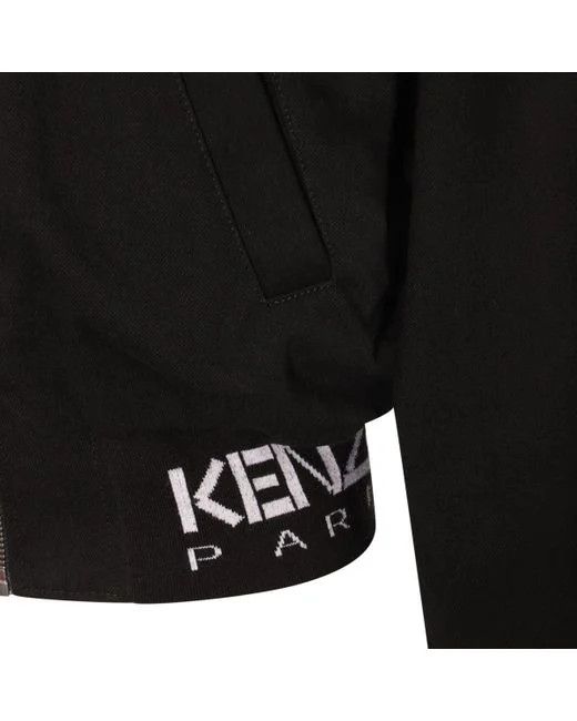 Kenzo o1s22i1n0724 Target Cropped Bomber Jacket in Black Size M / US 6-8 / IT 42-44 - 5 Thumbnail