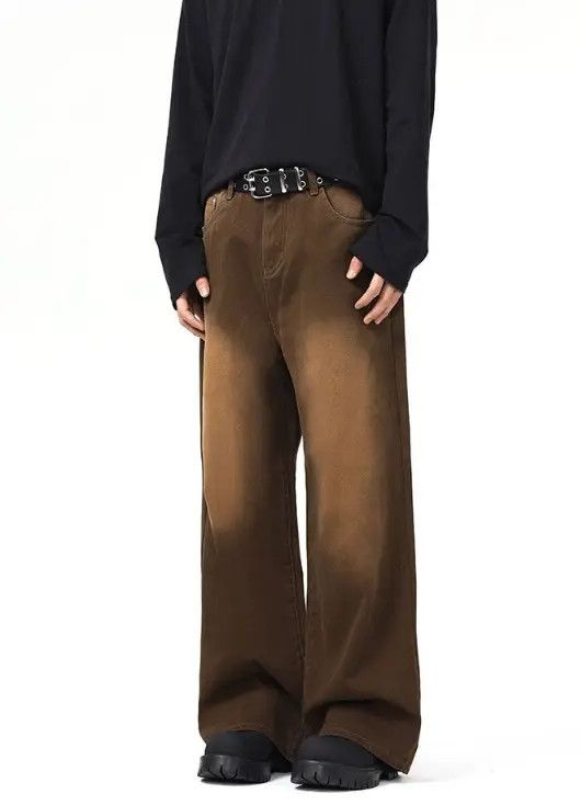 VIBE Street American retro straight distressed casual jeans y2k Size US 32 / EU 48 - 7 Thumbnail
