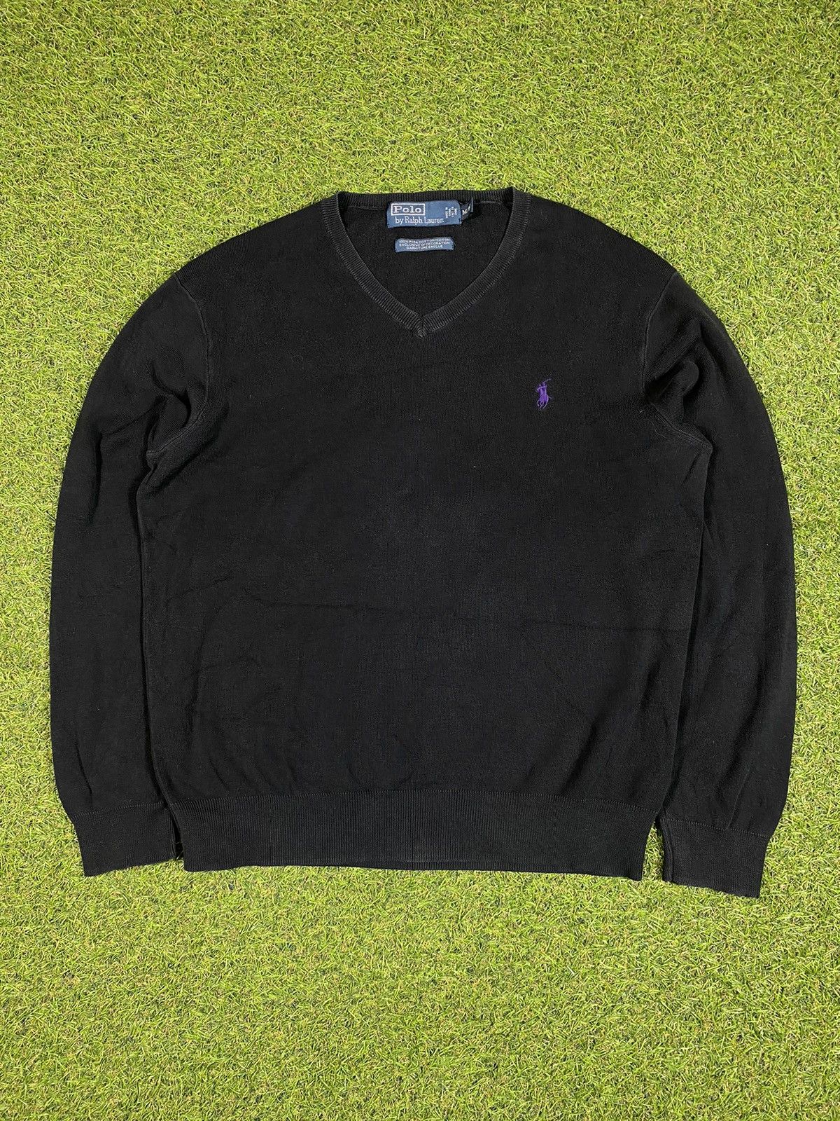 Polo Ralph Lauren Vintage 90s Polo Ralph Lauren sweater small logo size M Size US M / EU 48-50 / 2 - 1 Thumbnail