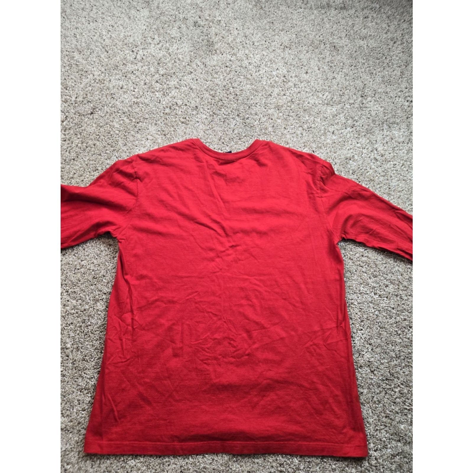 Vintage VINTAGE Polo Sport Shirt Mens M Red 90s USA Crew Neck Long Sleeve T-Shirt Logo Cotton Polo Sport Size US M / EU 48-50 / 2 - 5 Thumbnail