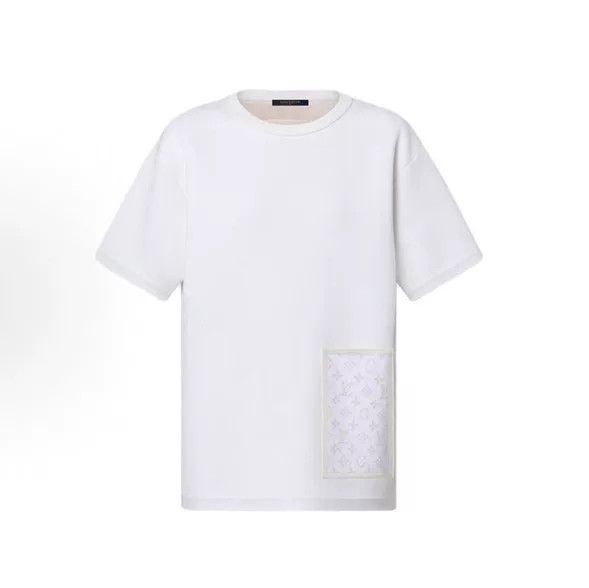 Louis Vuitton Louis Vuitton LV Embossed Logo Short-Sleeve Size US M / EU 48-50 / 2 - 1 Thumbnail