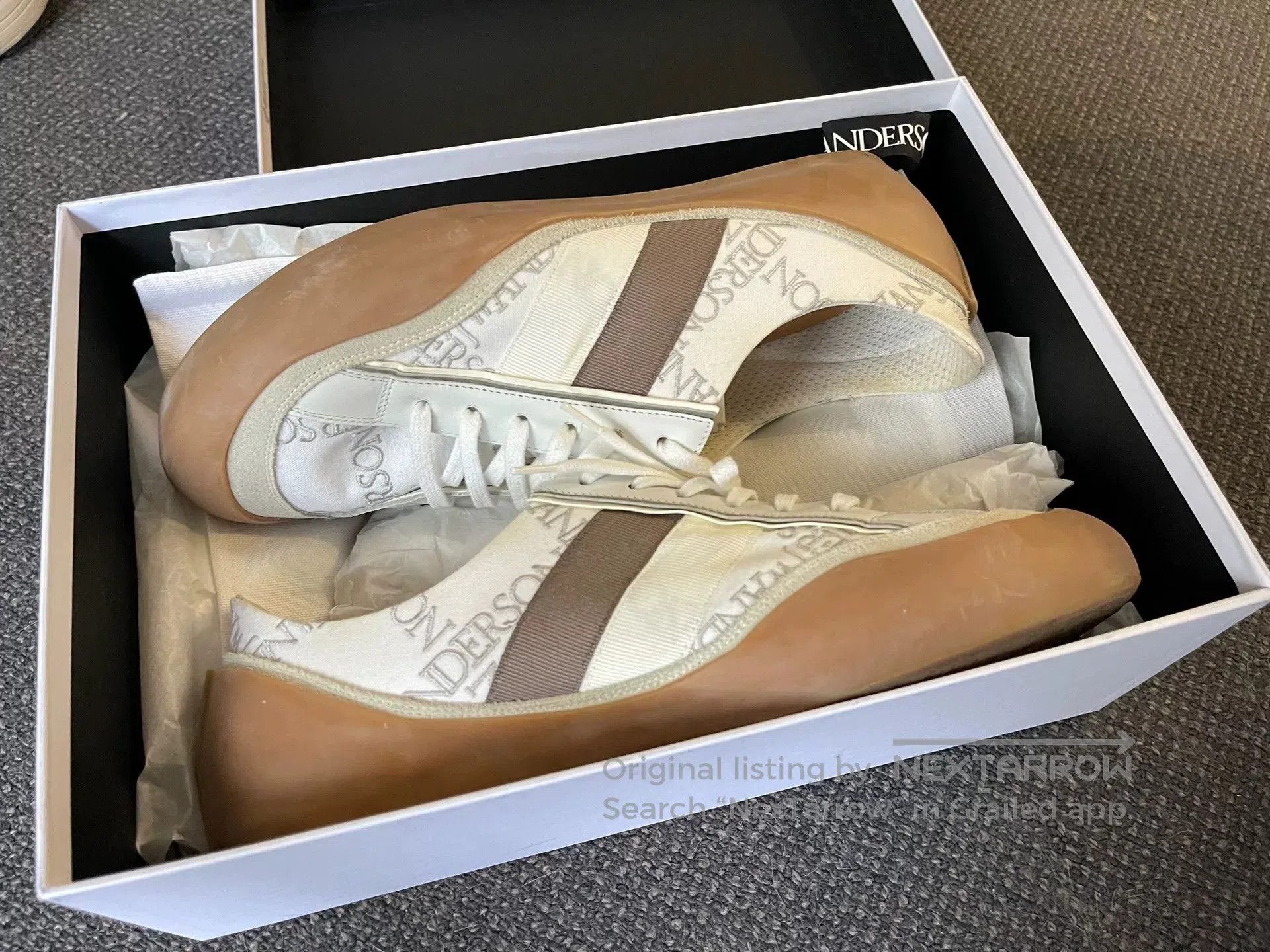 JW Anderson JW Anderson Logo Print Canvas Skate Shoes. Size US 10 / EU 43 - 2 Thumbnail
