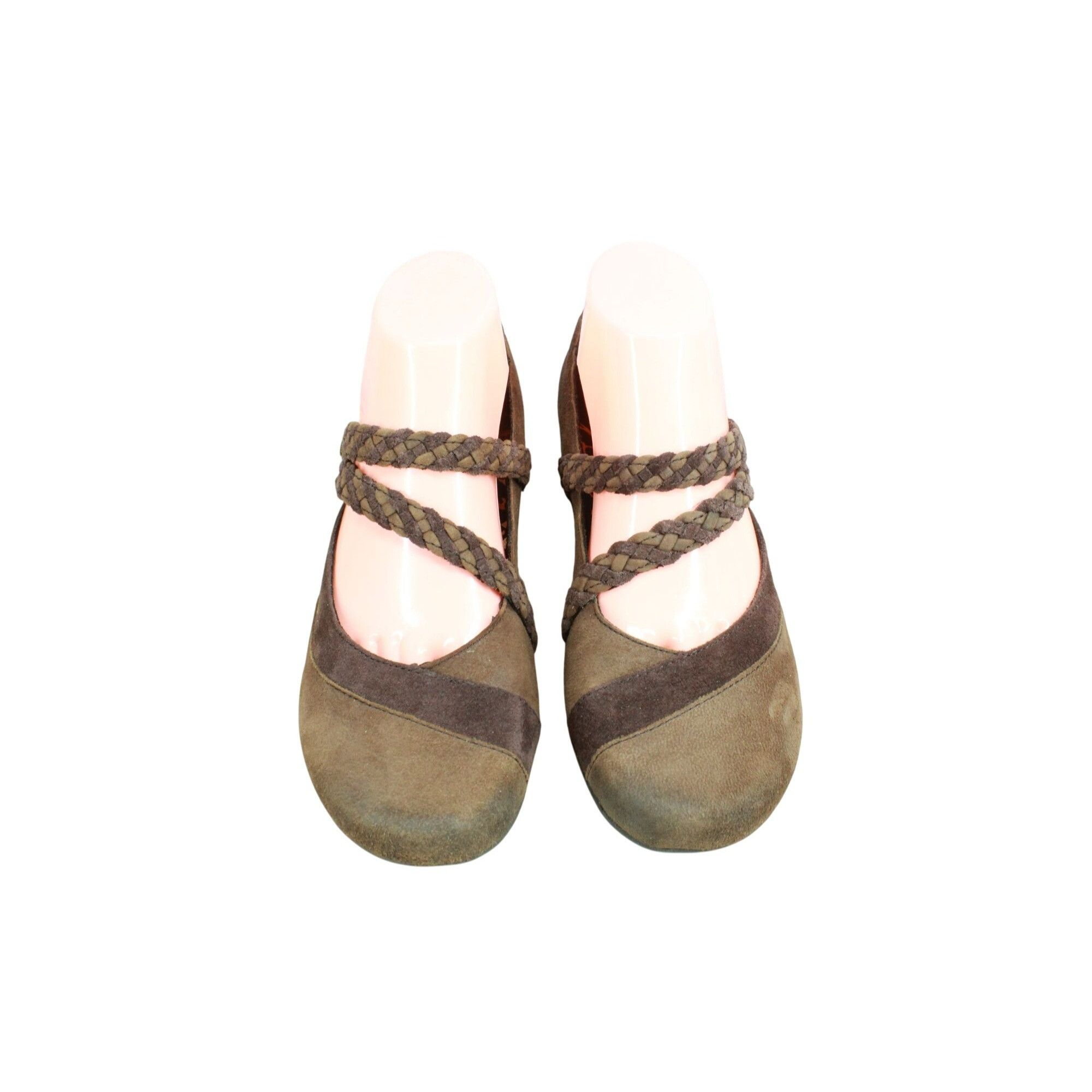 Aetrex Aetrex Ada Women's Suede Wedge Mary Jane Shoes Size 8 Size US 8 / IT 38 - 5 Thumbnail