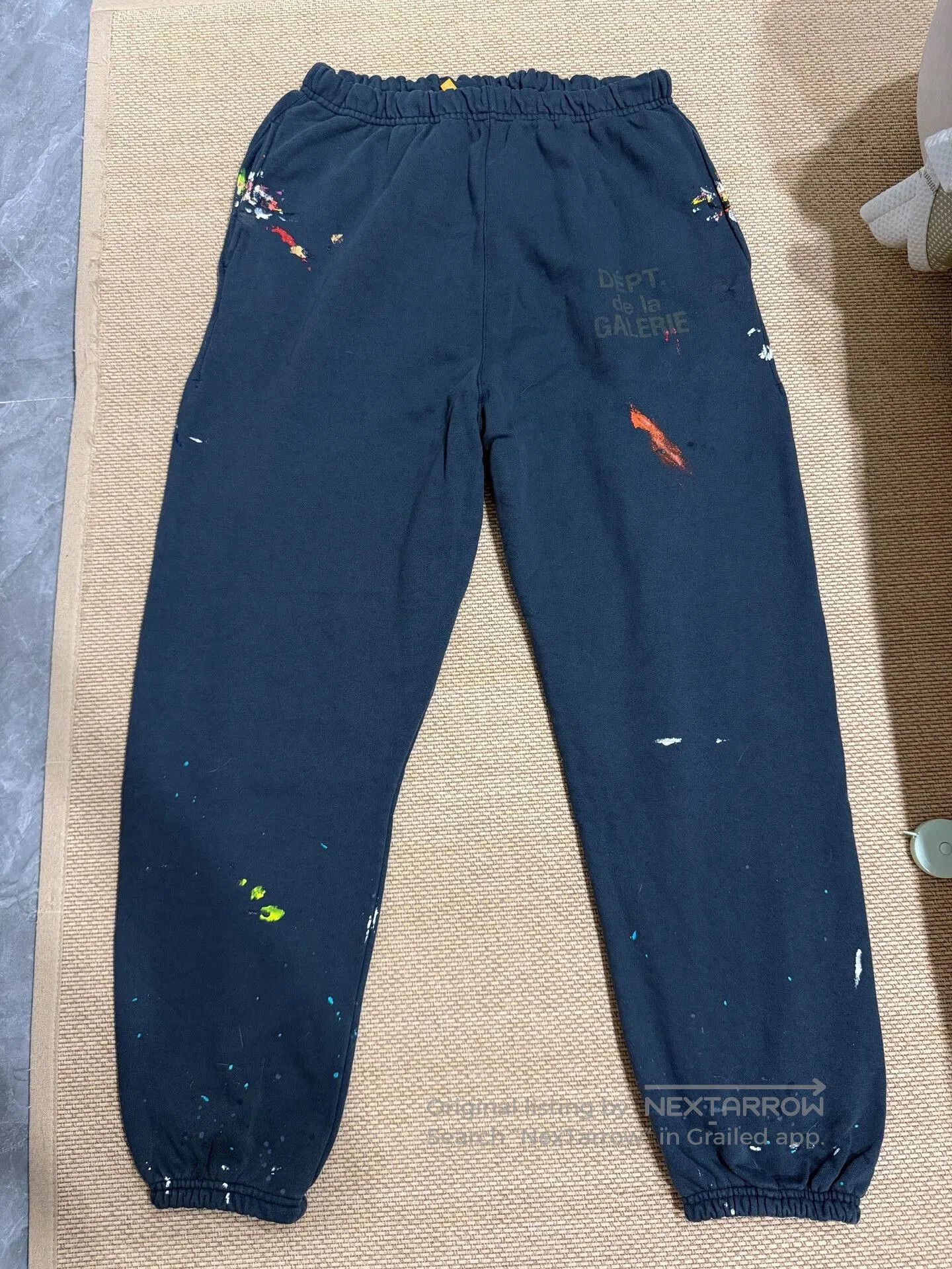 Gallery Dept. Dark Ink Jogger Pants.
