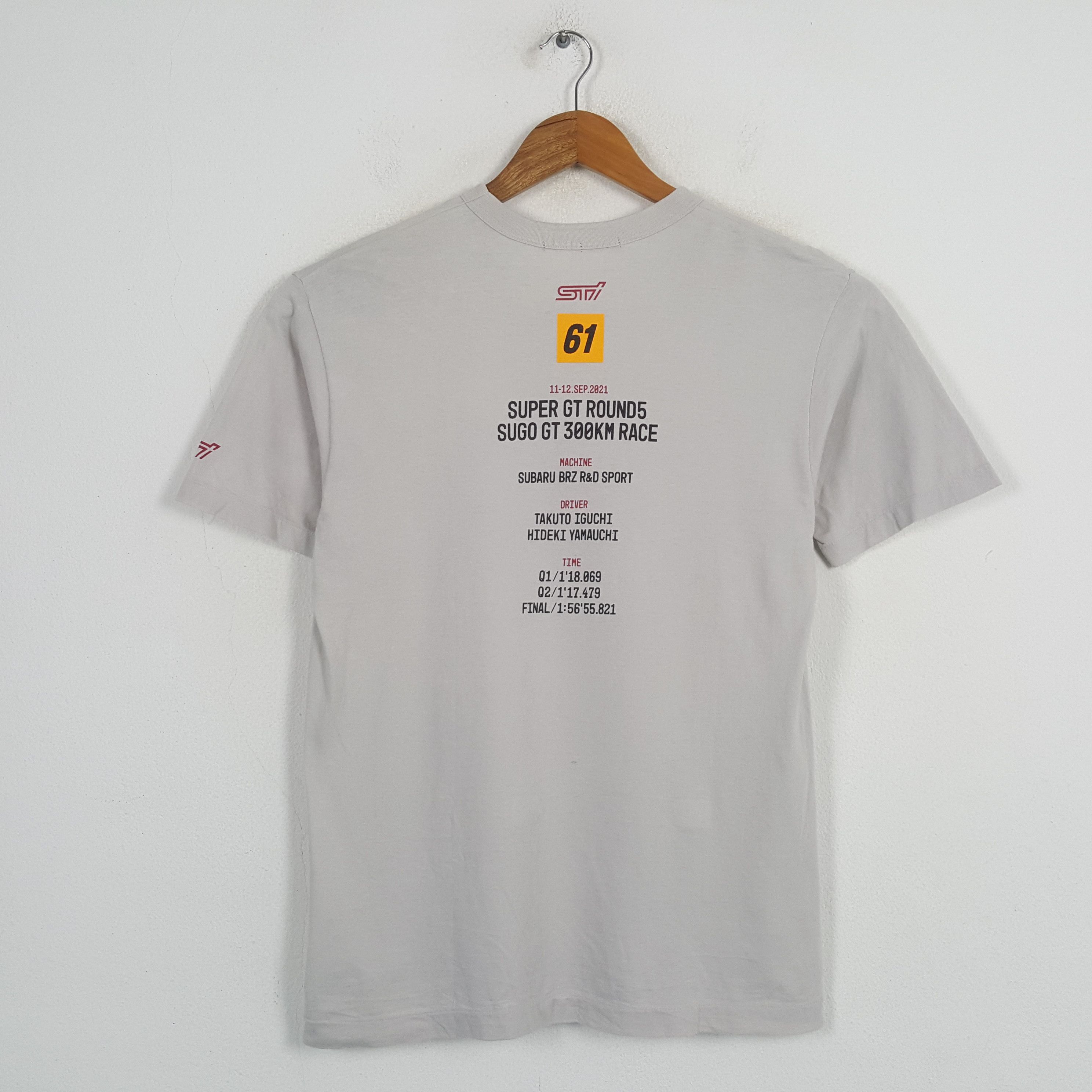 Japanese Brand × Vintage Vintage SUBARU Japan Racing Team T-shirt C285N53 Size US M / EU 48-50 / 2 - 3 Thumbnail
