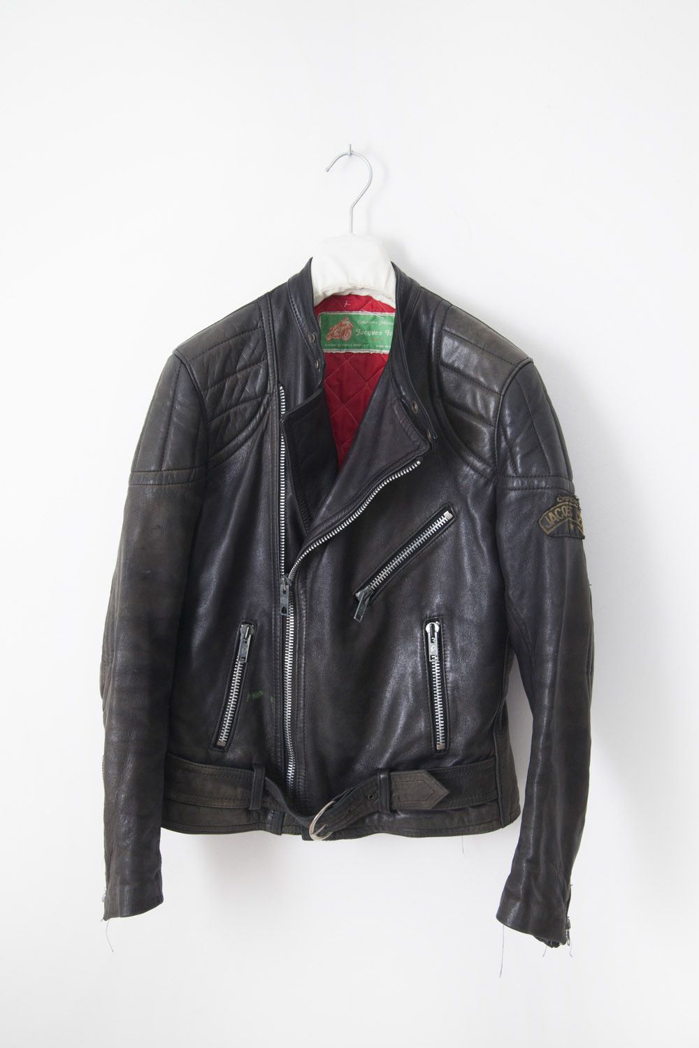 Vintage 1970's French leather biker jacket Size US S / EU 44-46 / 1 - 1 Thumbnail