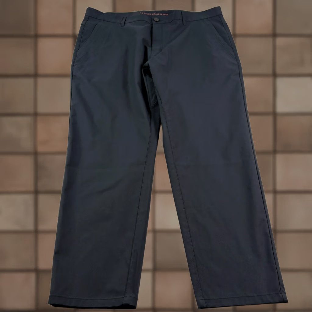 Vintage Marcus Pierce Pants Mens 38x28 Blue Chino Renegade Stretch Performance Golf Pants Size US 38 / EU 54 - 1 Thumbnail