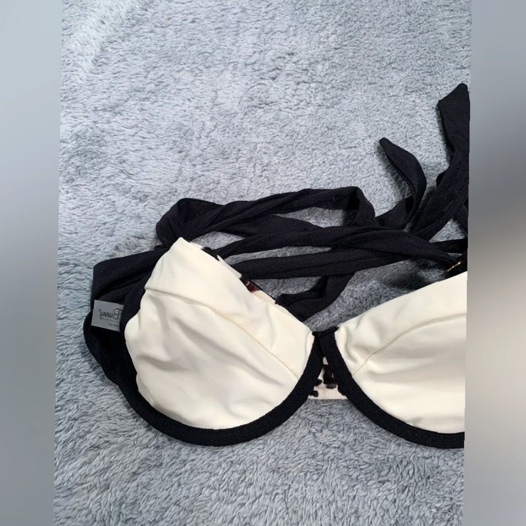 Vintage Beach Bunny Leopard Swim Top Large Beach Bunny Leopard swim top L Black Women Bikini Woman Size L / US 10 / IT 46 - 5 Thumbnail