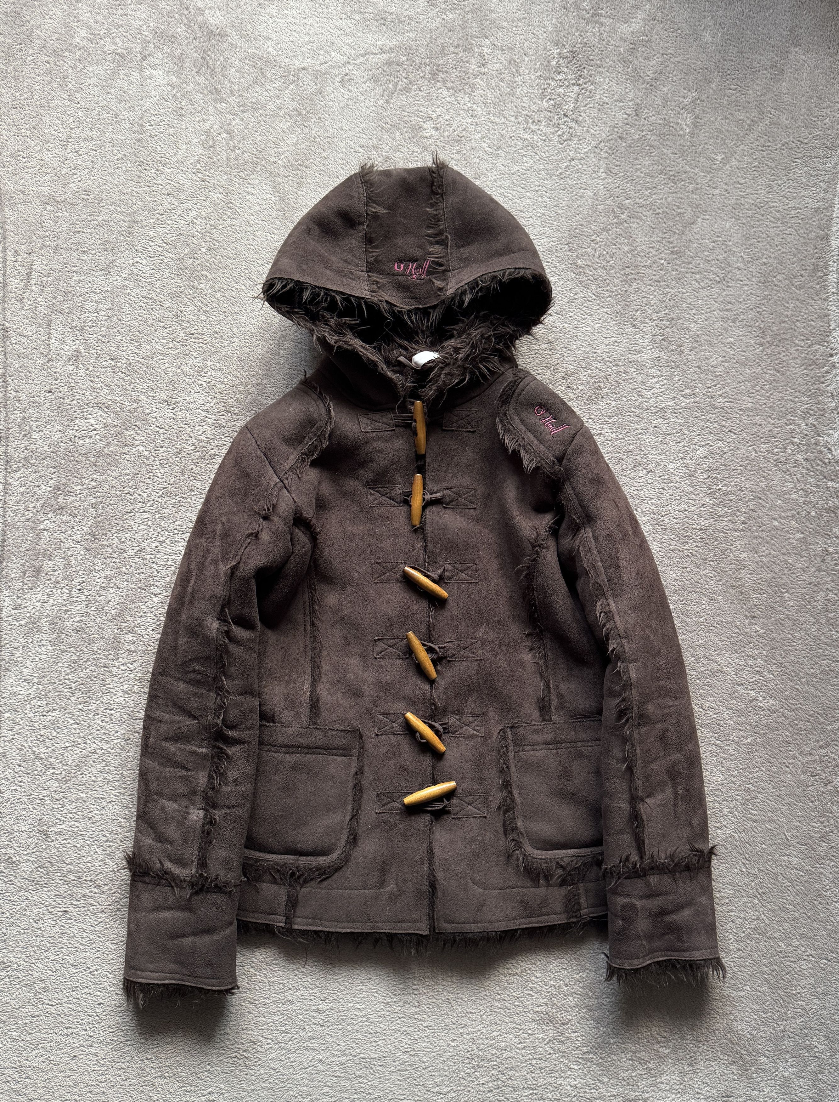 Japanese Brand O’Neill Y2K faux fur jacket Ifsixwasnine LGB Goa style Size US S / EU 44-46 / 1 - 2 Thumbnail