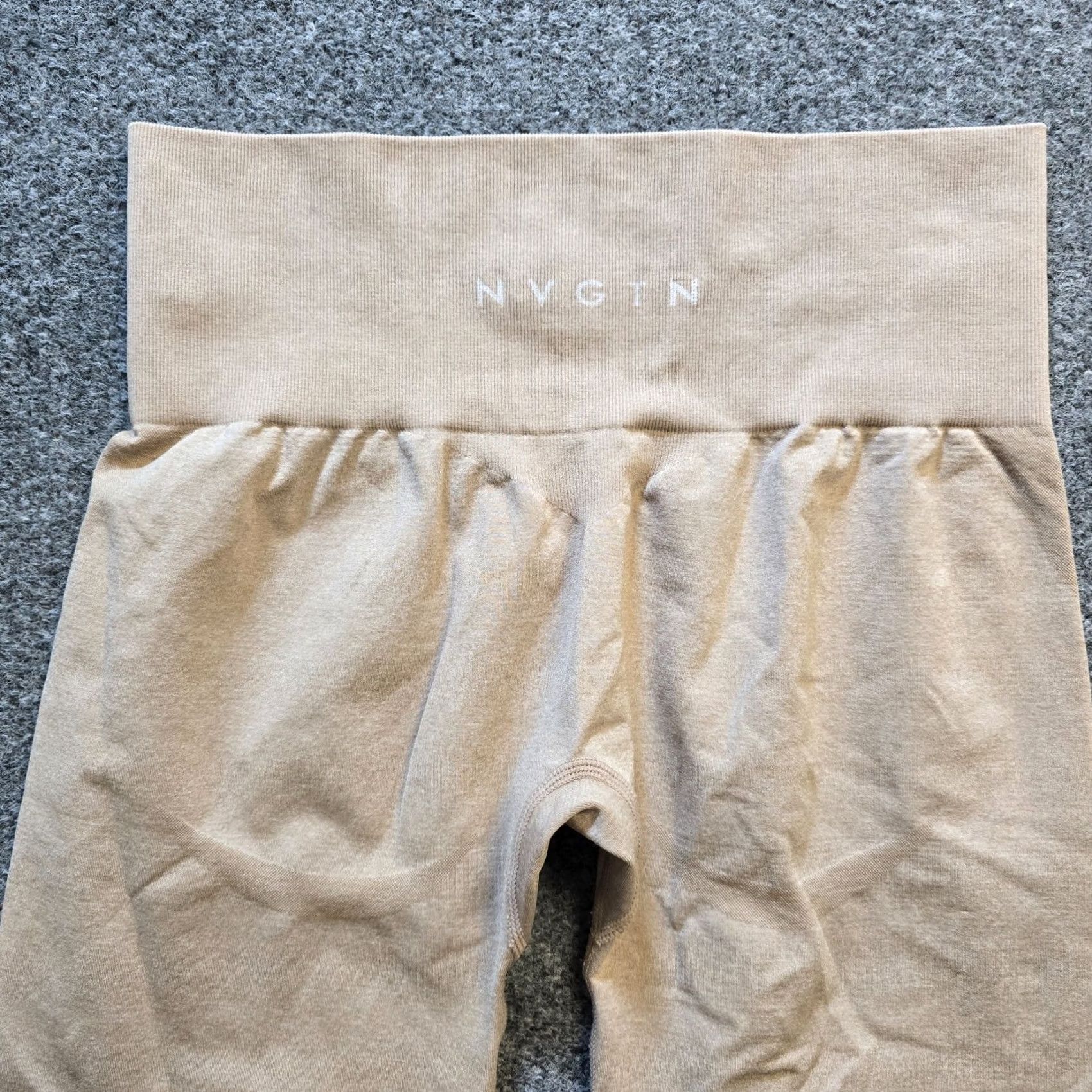 Vintage NVGTN Compression Womens M Beige Leggings Size Navigation Seamless Workout Athletic Size 32" / US 10 / IT 46 - 6 Thumbnail
