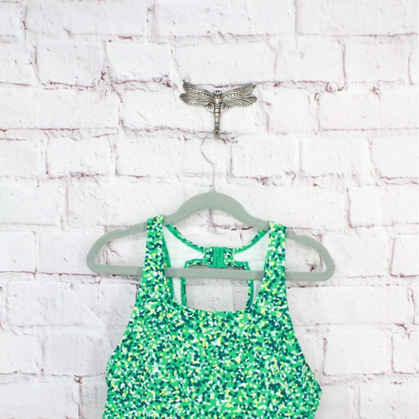 L.L. Bean LL Bean Women’s Side Ruched Tankini Swimsuit Top Size M / US 6-8 / IT 42-44 - 2 Thumbnail