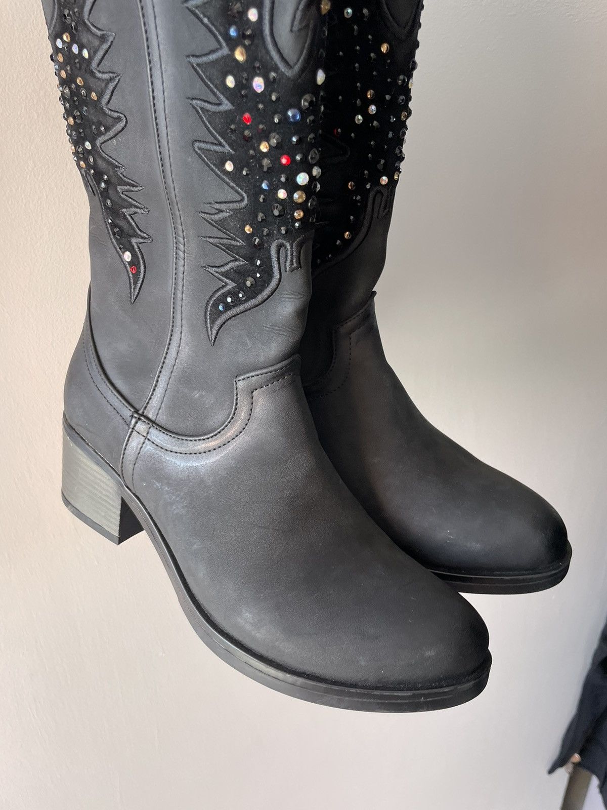 Vintage y2k leather boots Size US 9 / IT 39 - 14 Thumbnail