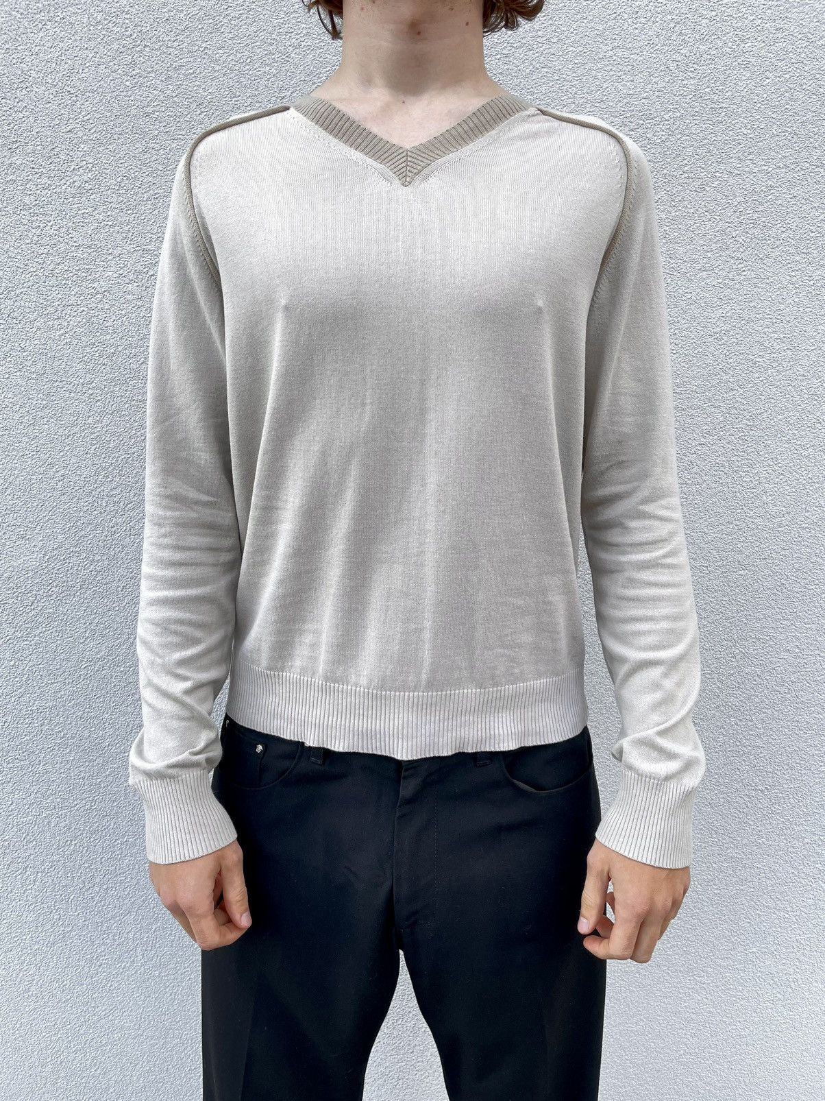 C.P. Company × Vintage Vintage C.P. Company V Neck Jumper Sweater Size US M / EU 48-50 / 2 - 1 Thumbnail