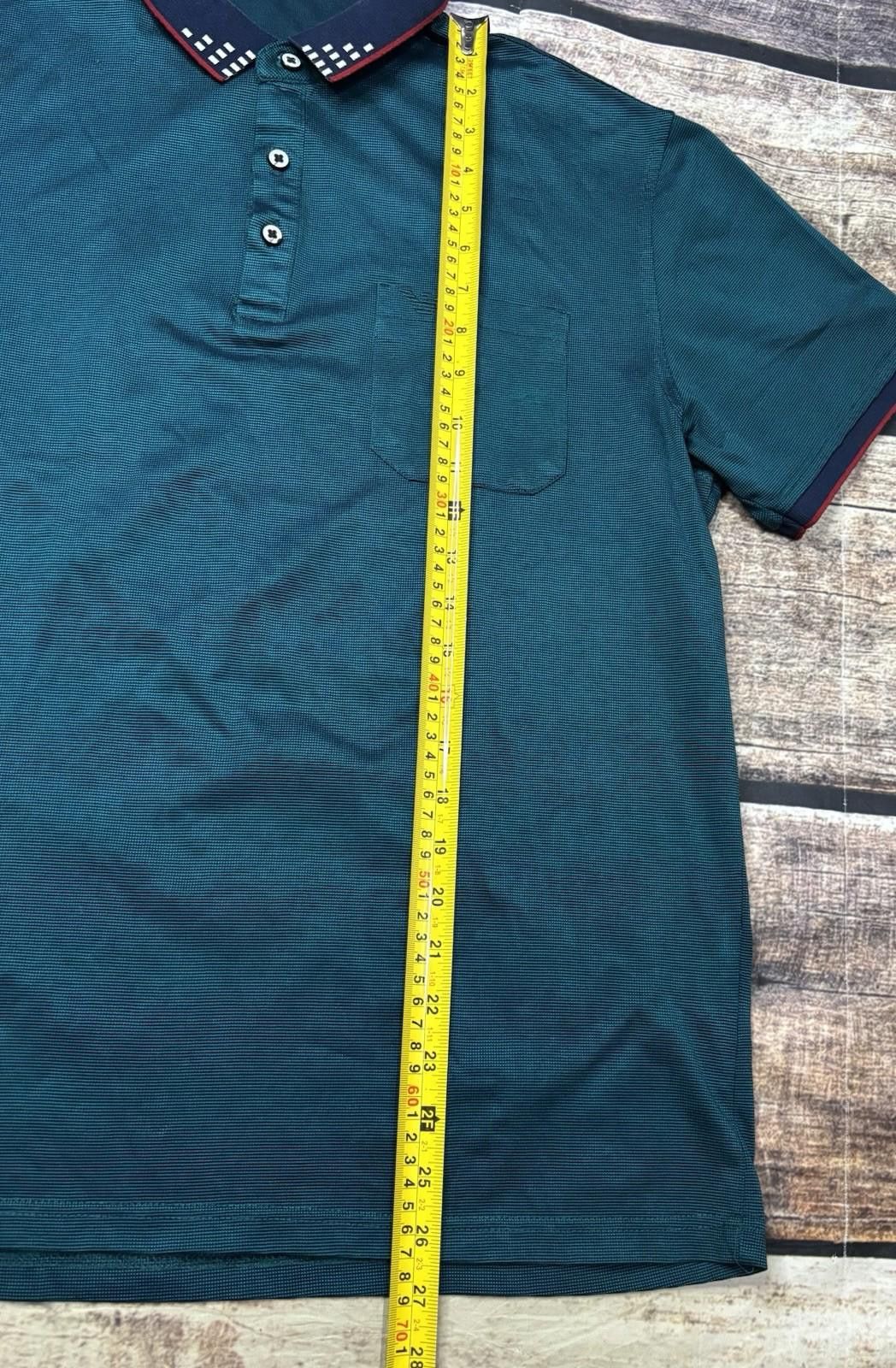 Armani Emporio Armani Polo Shirt Mens Medium Pocket Eagle Green Size US M / EU 48-50 / 2 - 10 Thumbnail