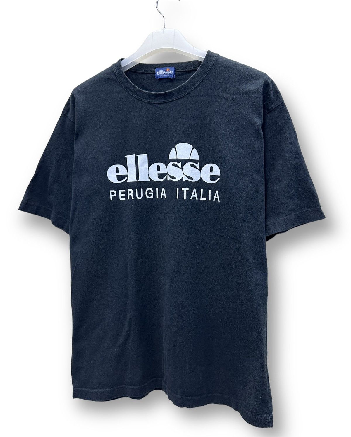 Ellesse × Vintage Vintage Ellesse Italia Spellout Logo Tshirt A241 Size US M / EU 48-50 / 2 - 2 Thumbnail