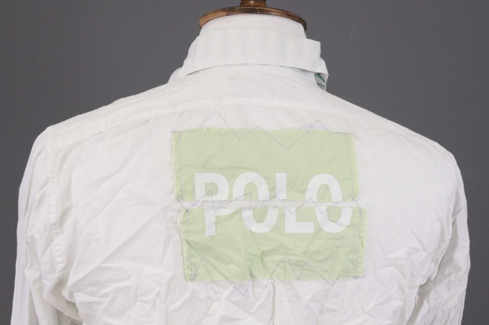 La Martina La Martina Saddlery White Polo Long Sleeve Shirt Size S Size US S / EU 44-46 / 1 - 11 Thumbnail