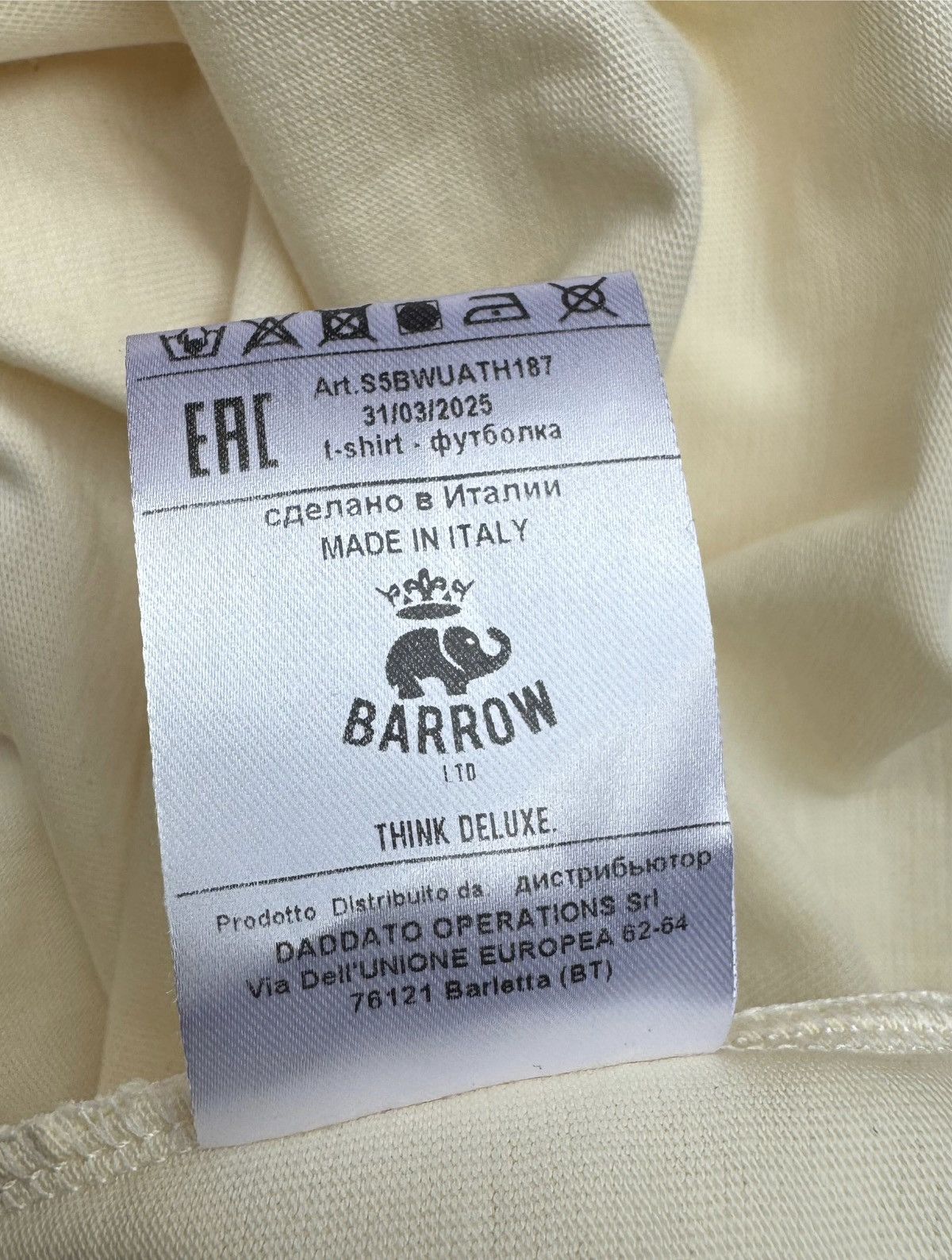 Barrow Barrow T-shirts Size US L / EU 52-54 / 3 - 7 Thumbnail