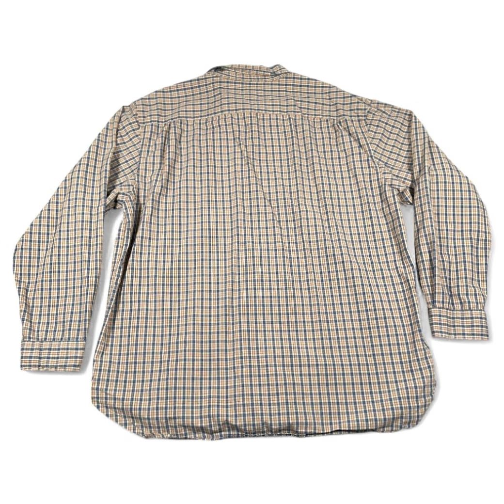 Gap VINTAGE Gap Shirt Adult XL Blue Orange Plaid Button-Down 90s Preppy Mens Size US XL / EU 56 / 4 - 3 Thumbnail