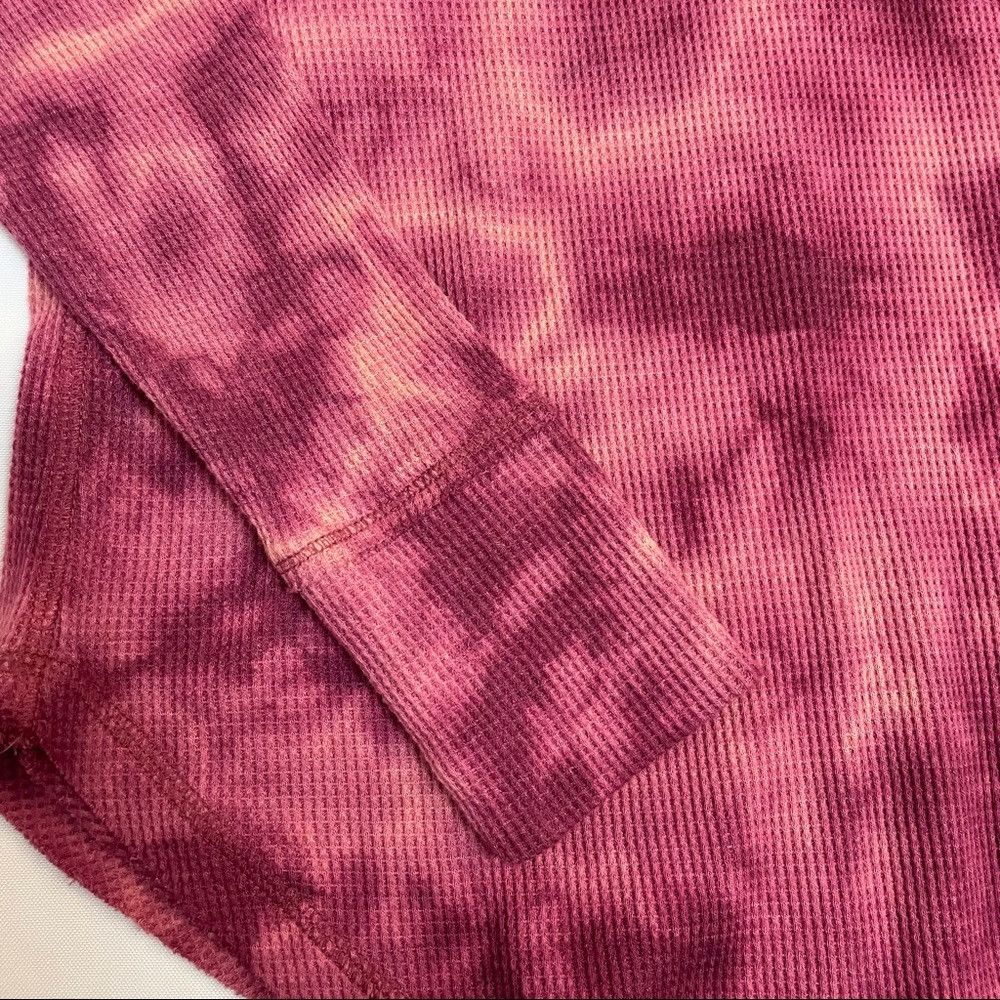 Anthropologie Anthropologie Maeve Tie Dye Thermal Cowl Neck Size XS Size XS / US 0-2 / IT 36-38 - 9 Thumbnail