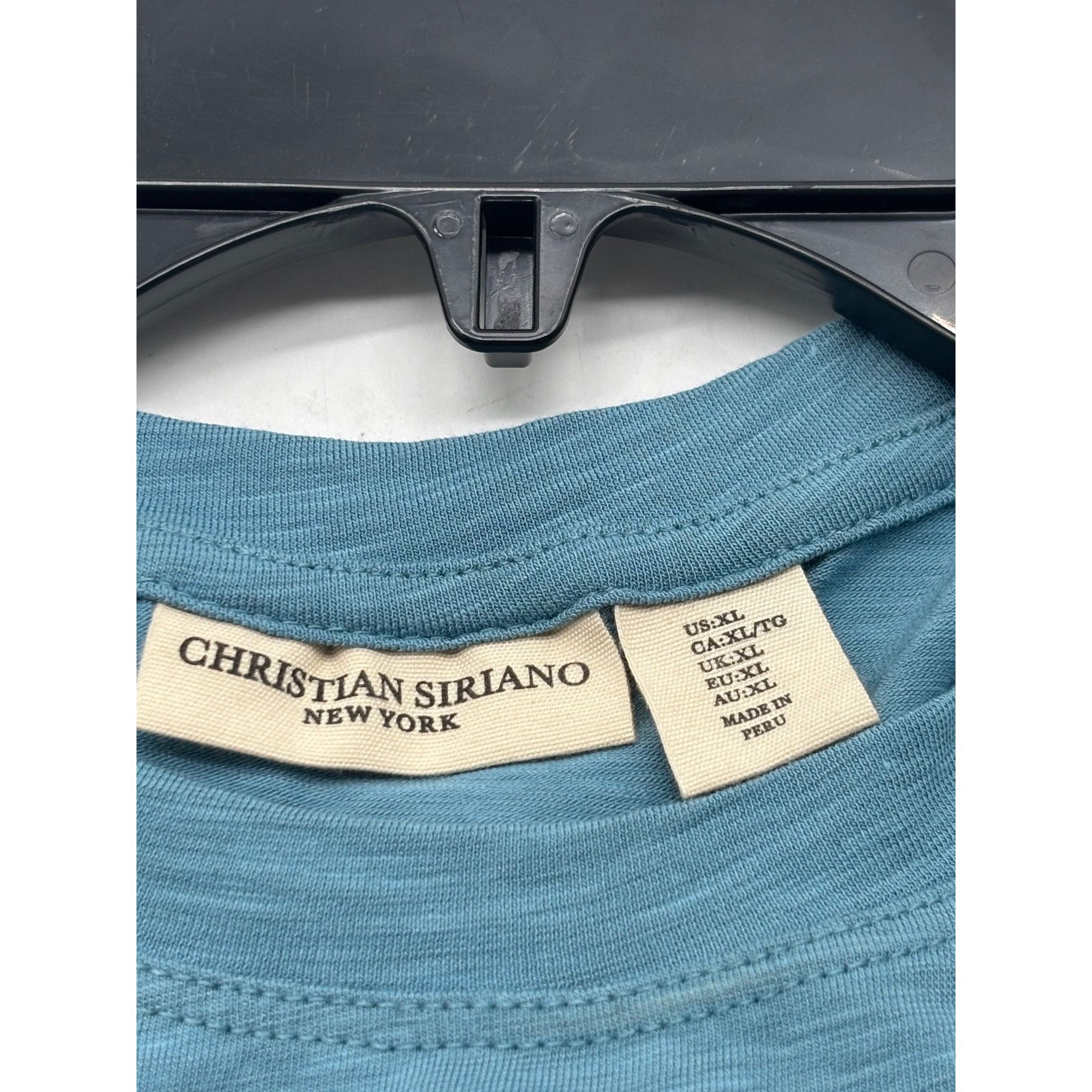 Christian Siriano Christian Siriano Womens Performance Tank Top, Blue, Sz. XL Size XL / US 12-14 / IT 48-50 - 6 Thumbnail