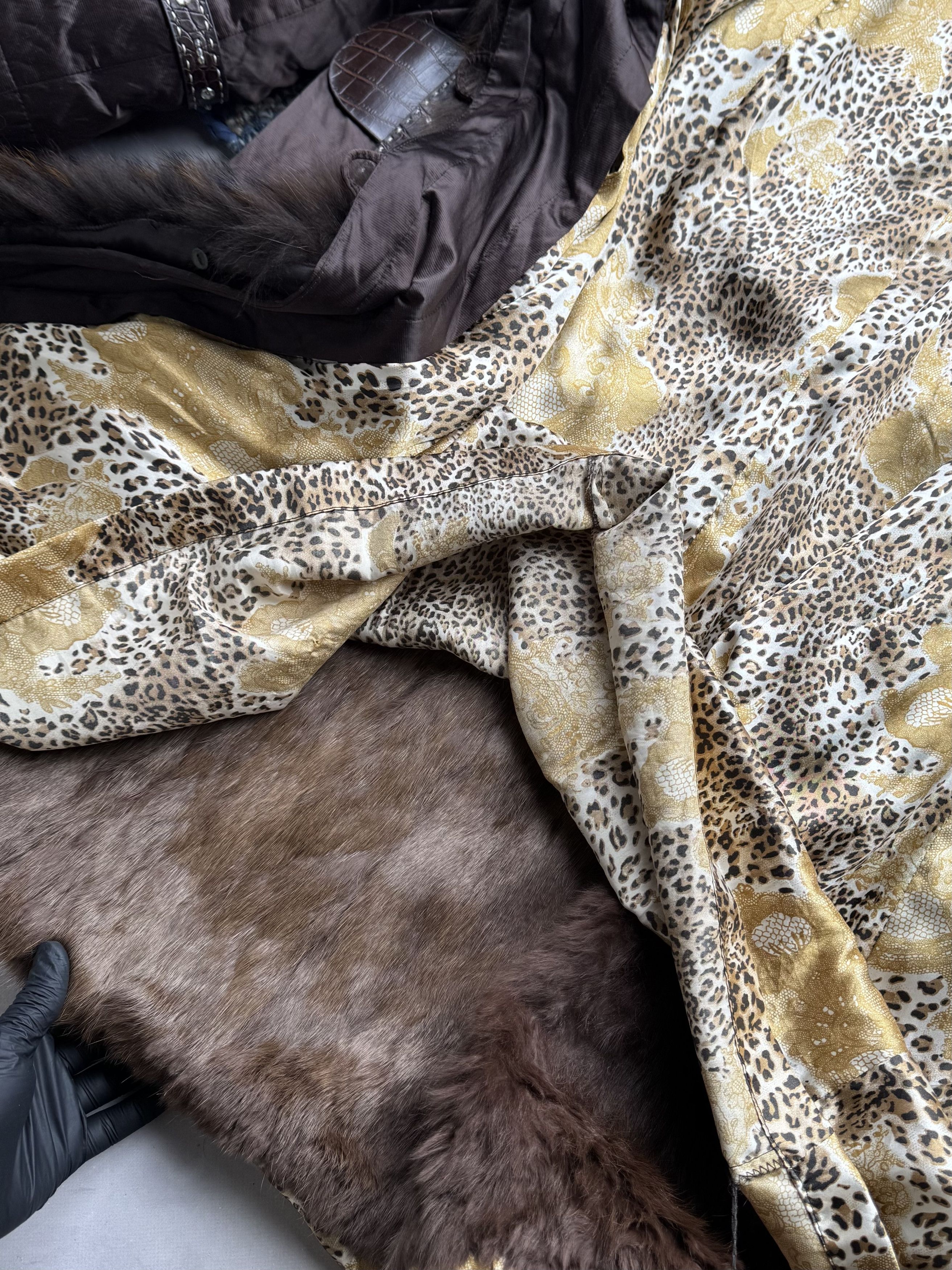 Vintage Vintage Coat With Real Fur Details (E4) Size L / US 10 / IT 46 - 7 Thumbnail