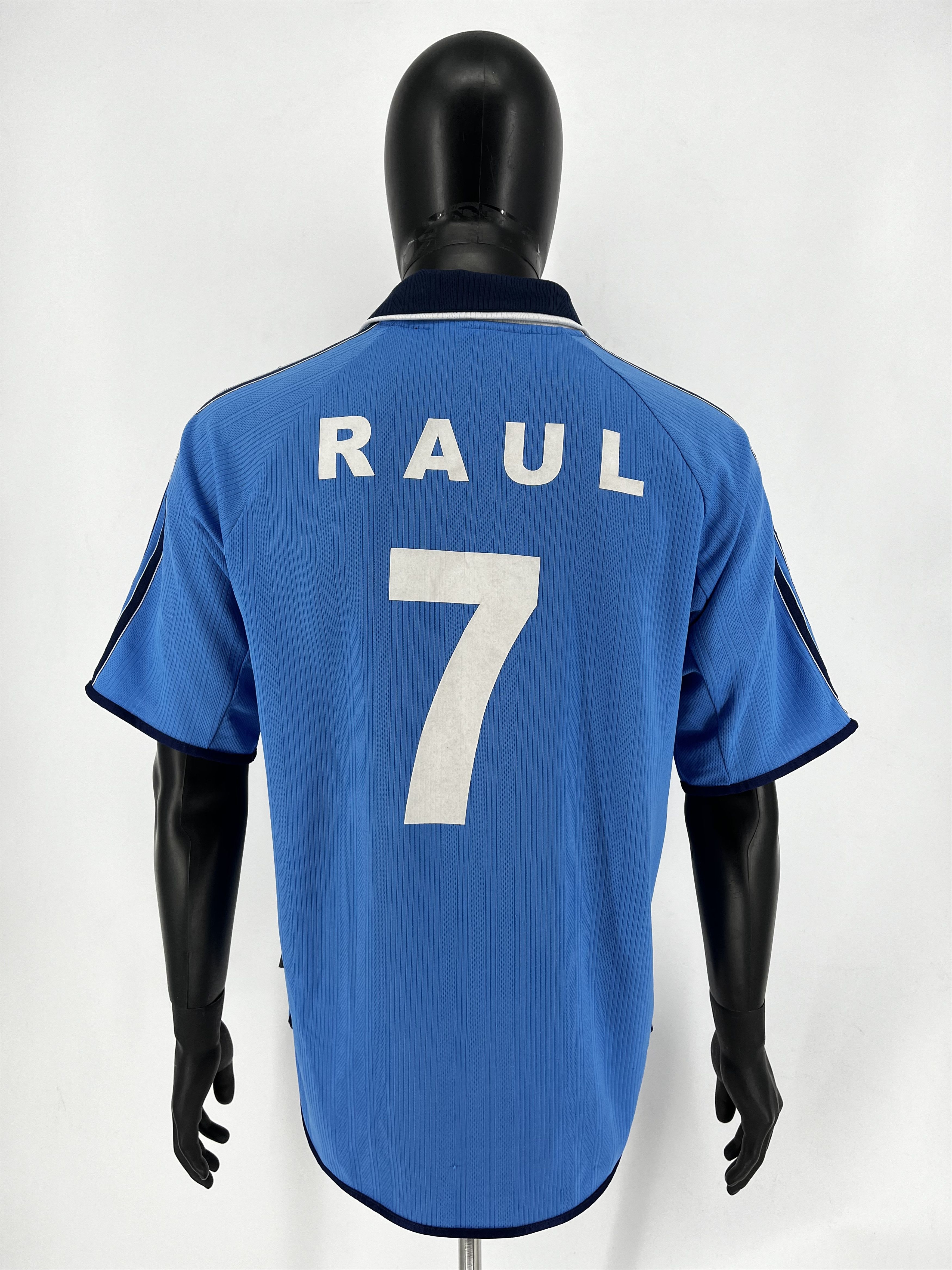 Adidas Vintage Real Madrid Raúl 7 Jersey – 1997/98 Adidas Teka Kit” Size US M / EU 48-50 / 2 - 15 Thumbnail